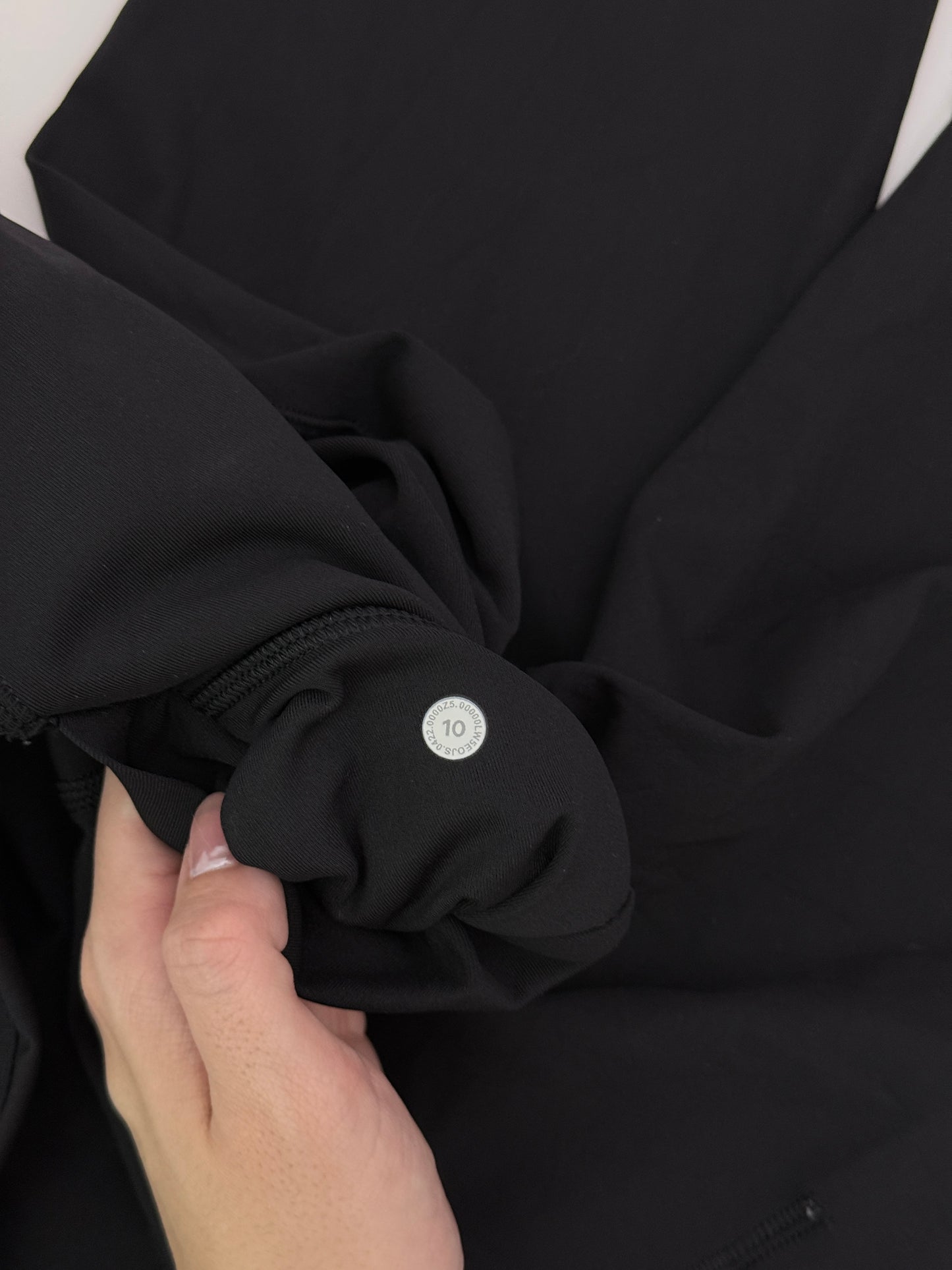 lululemon black swift speed high rise leggings (size 10, 28")