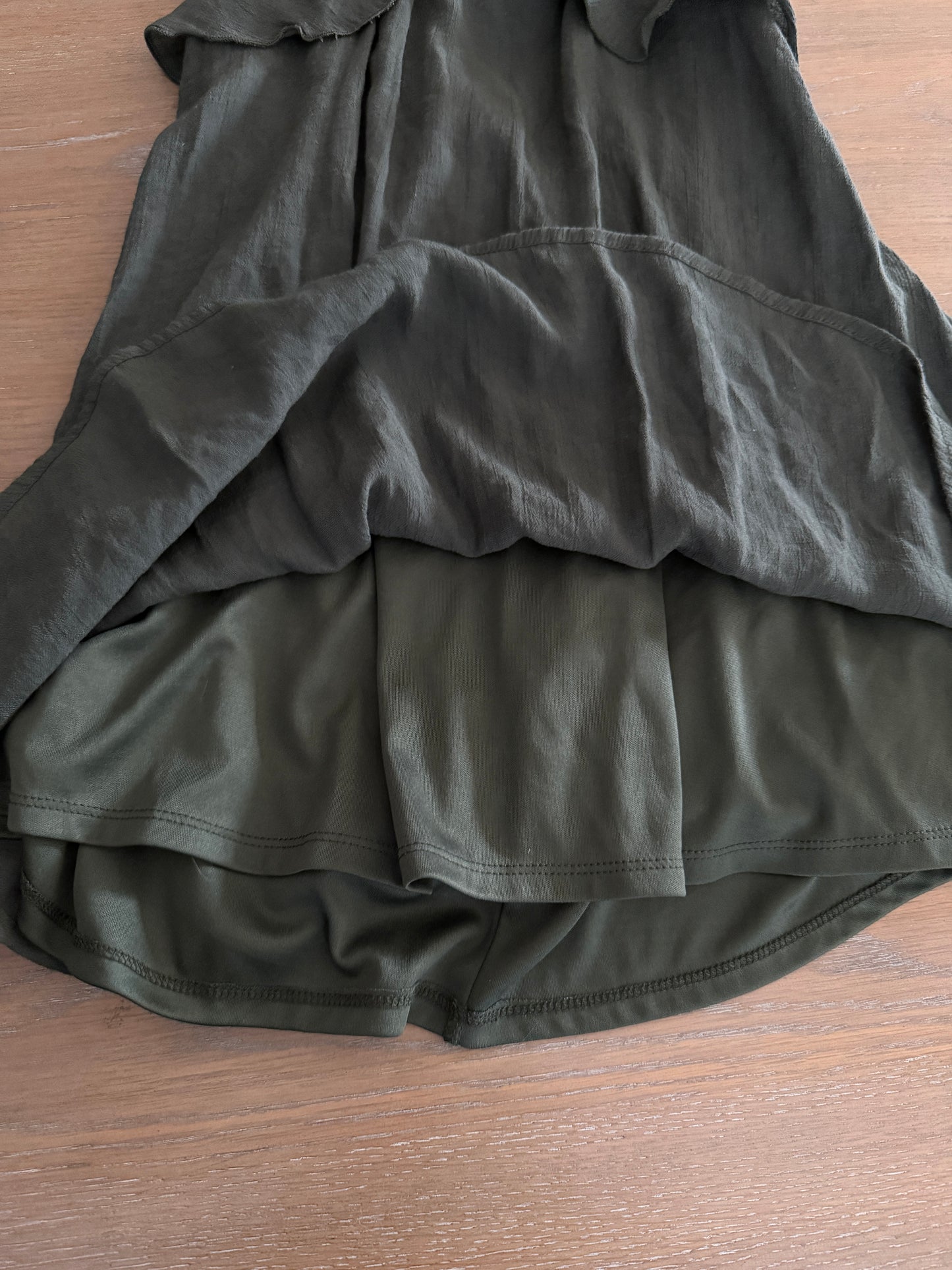 Mi Ami green mini dress (size small)