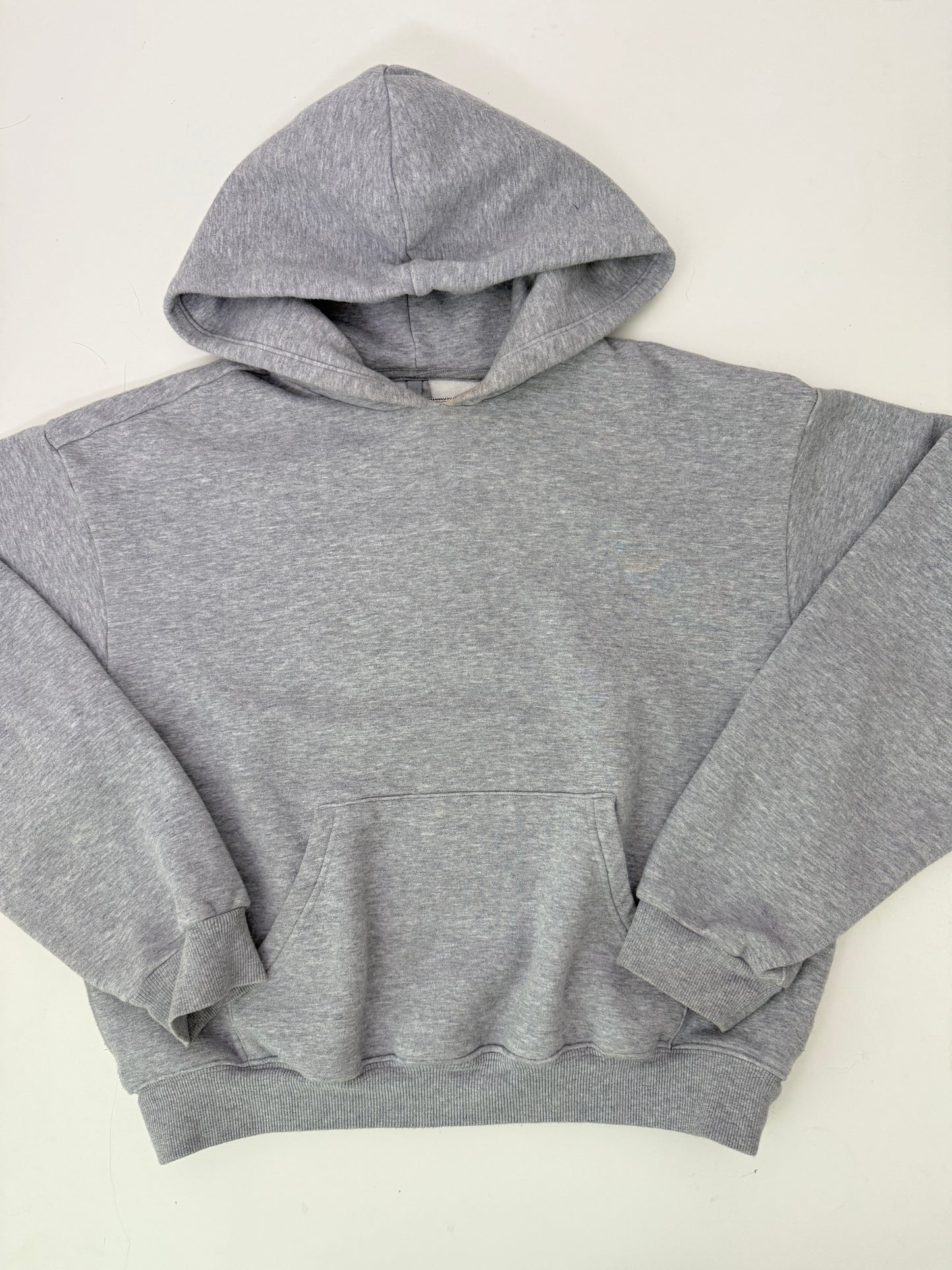 skims heather grey fleece hoodie (size medium)