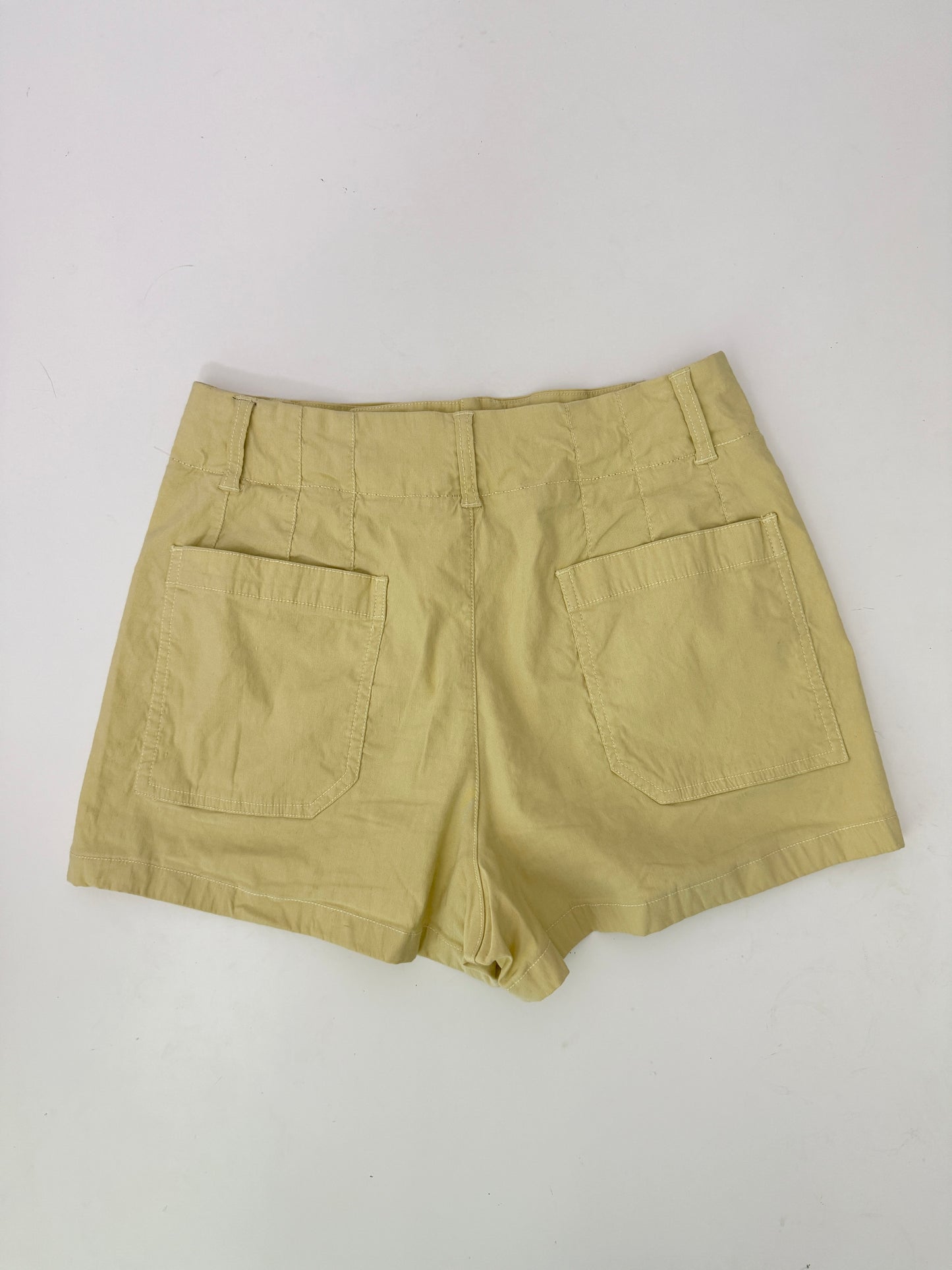 Anthropologie yellow collete shorts (size 29)