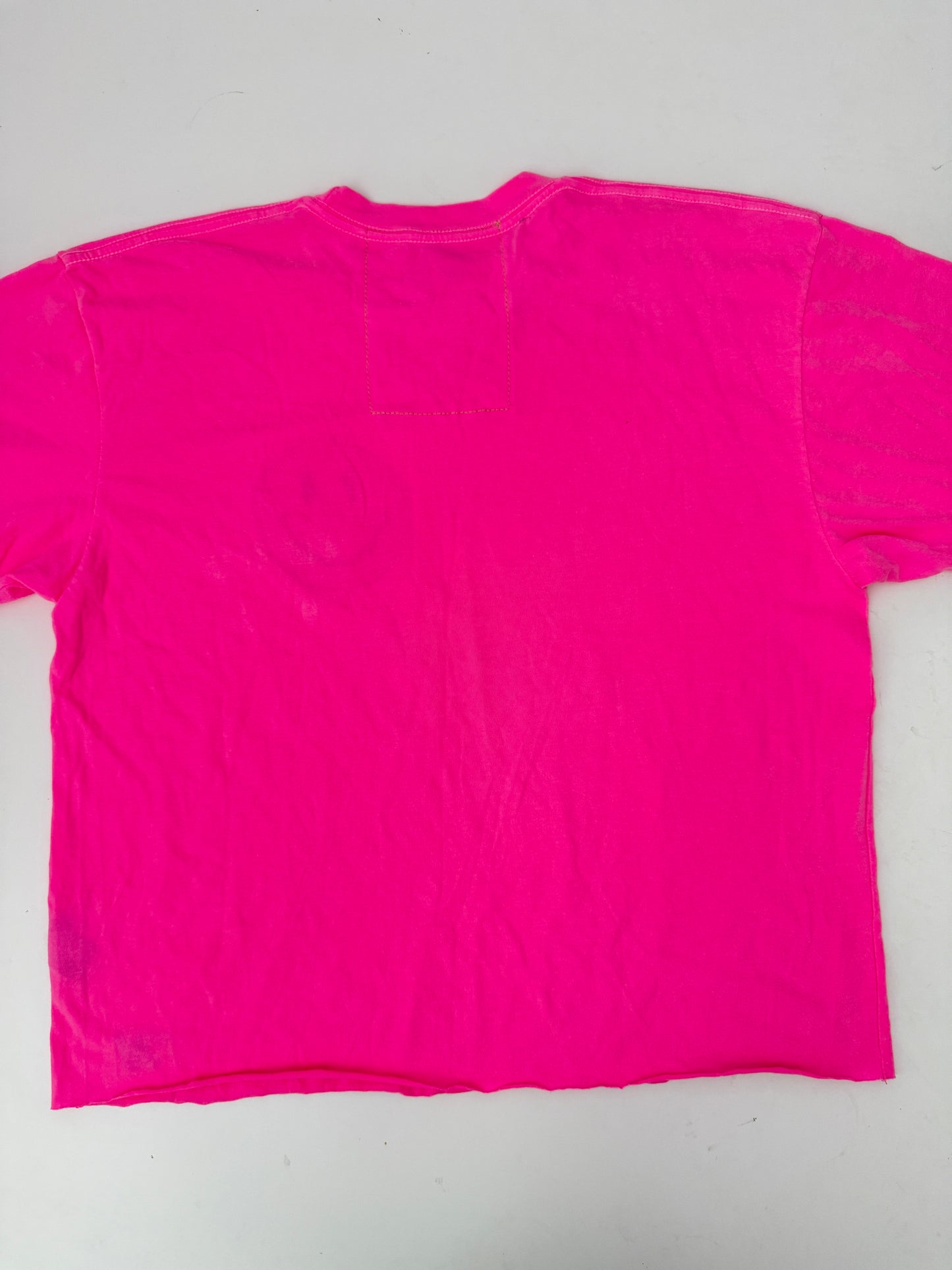 Aviator nation pink logo tee (size large)