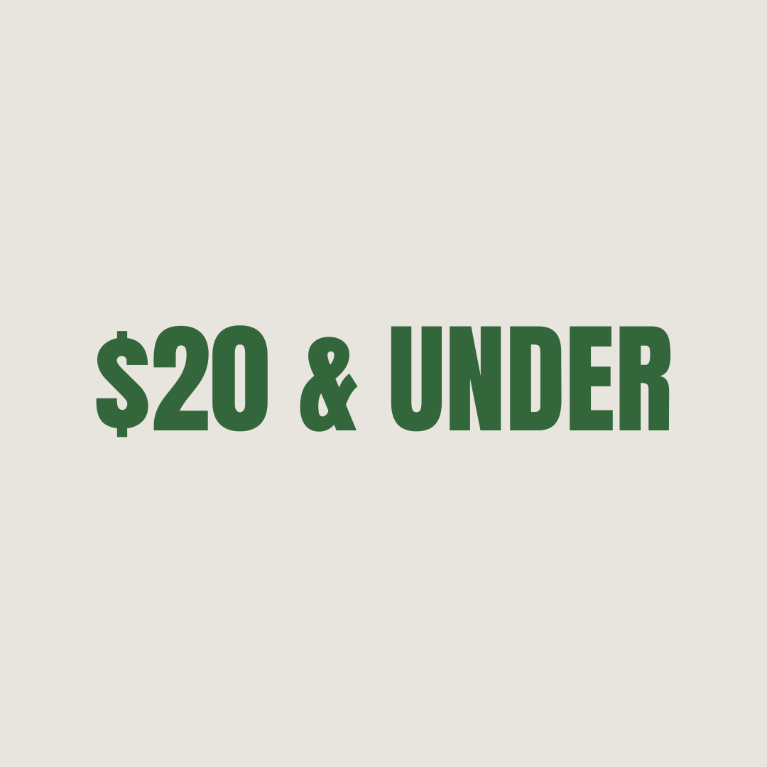 $20 & UNDER