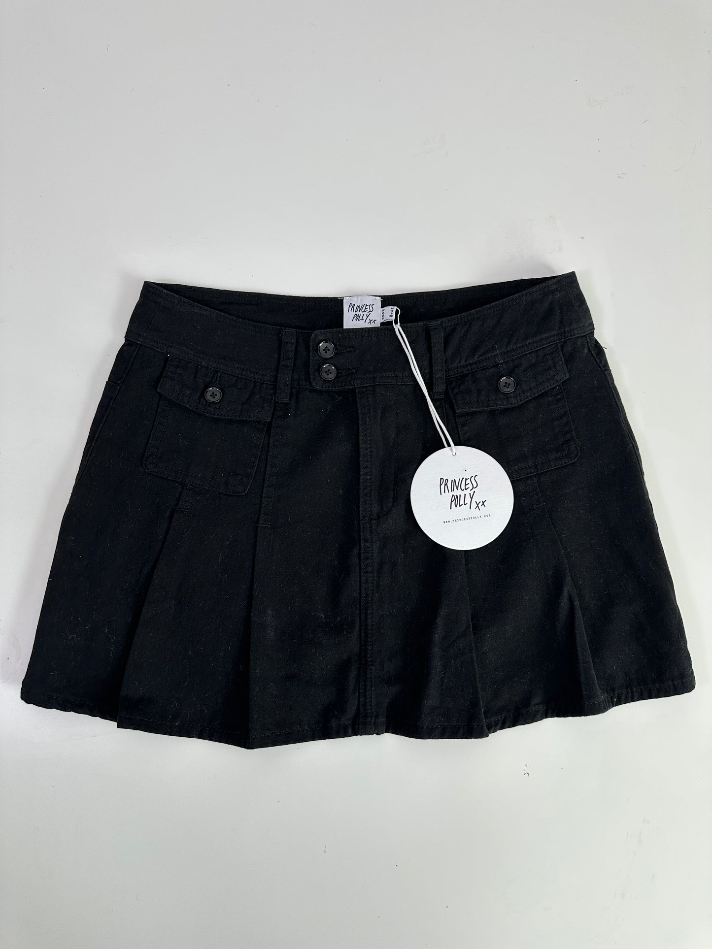 NWT black princess polly skirt (size 6 - 30” waist)