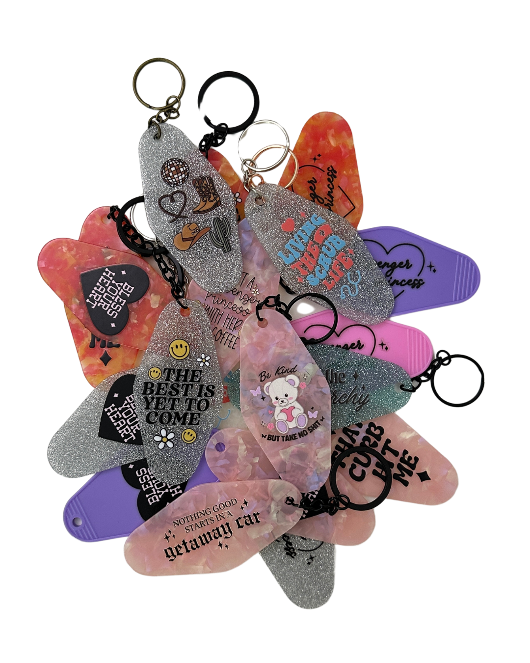 $5 motel keychain - SAMPLE SALE