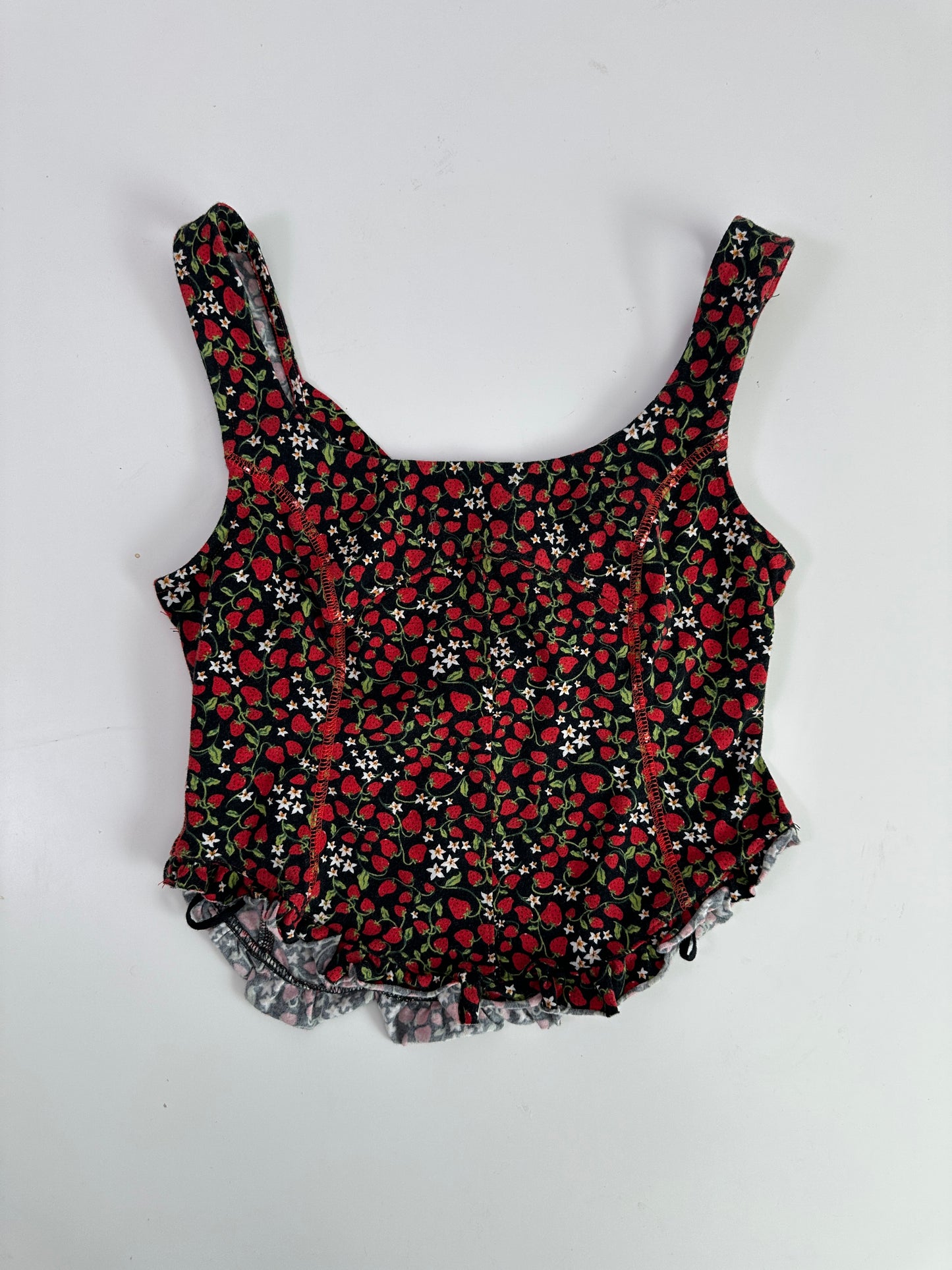 free people melanie strawberry tank (size small)