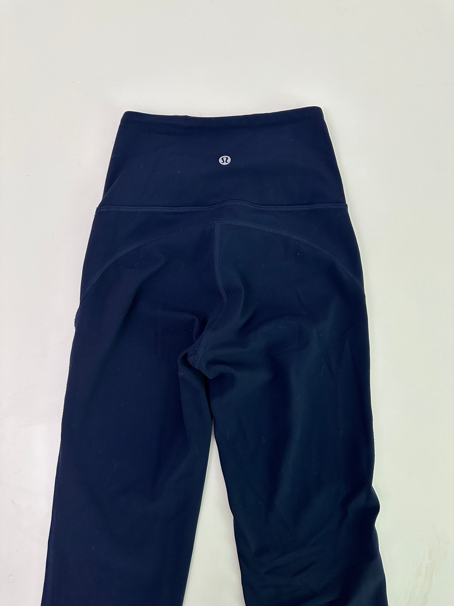 lululemon navy super high rise groove pant (size 0, 32.5”" inseam)