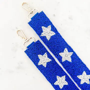 game day beaded purse strap