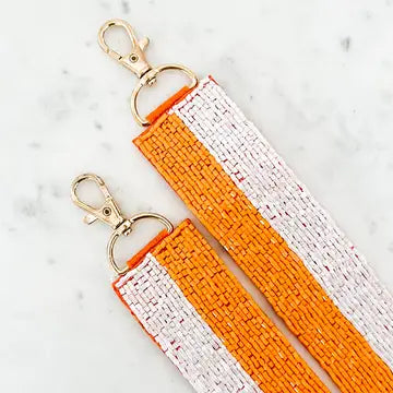 game day beaded purse strap