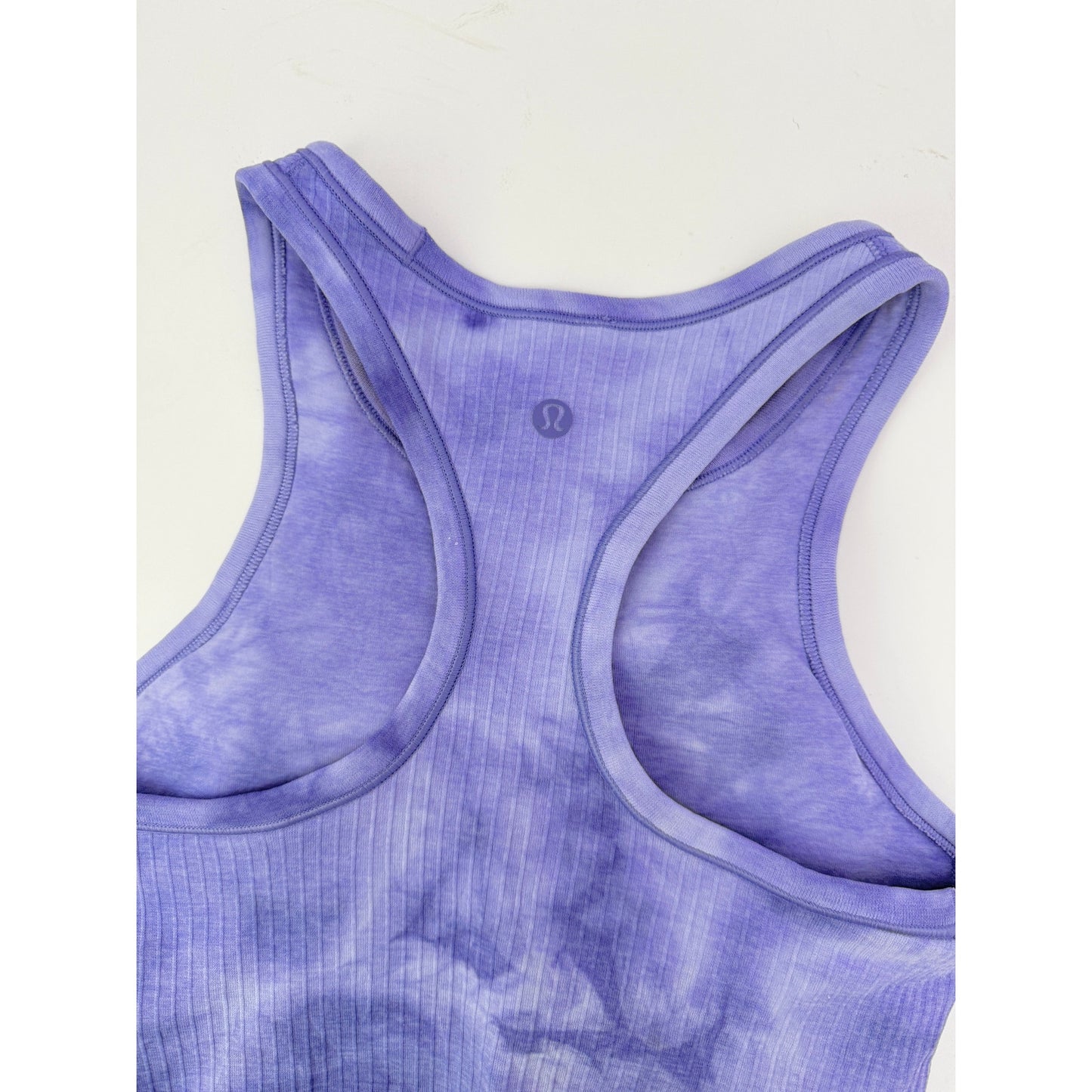 Lululemon Ebb to Street Crop Tank - Purple Tie Dye - Size 4