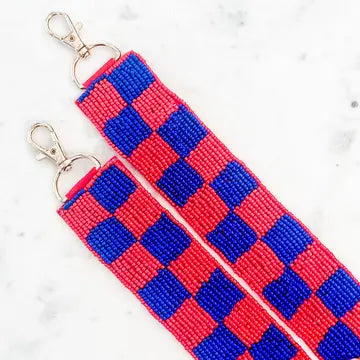 game day beaded purse strap