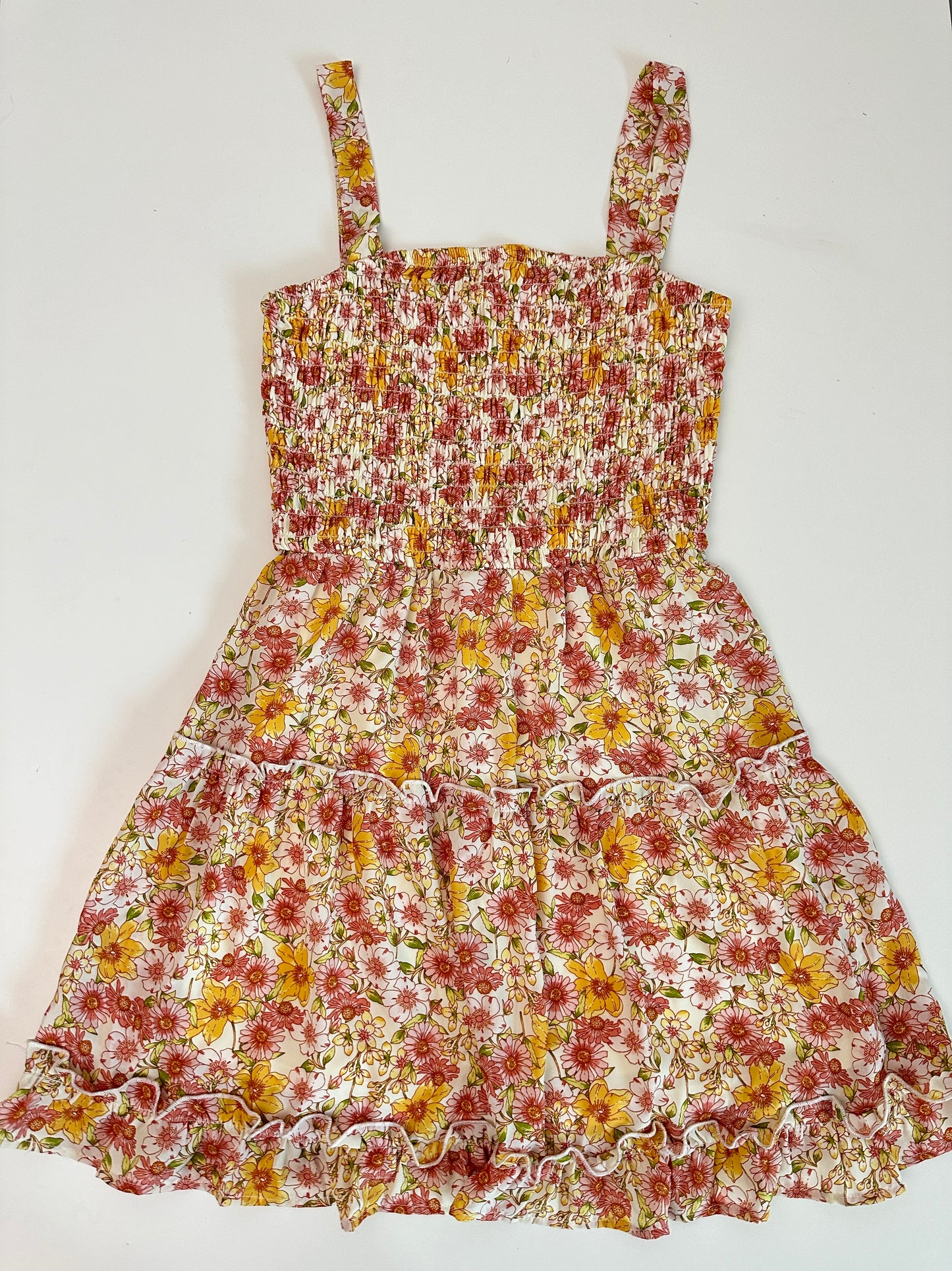 Jessica Simpson floral mini dress (size large)