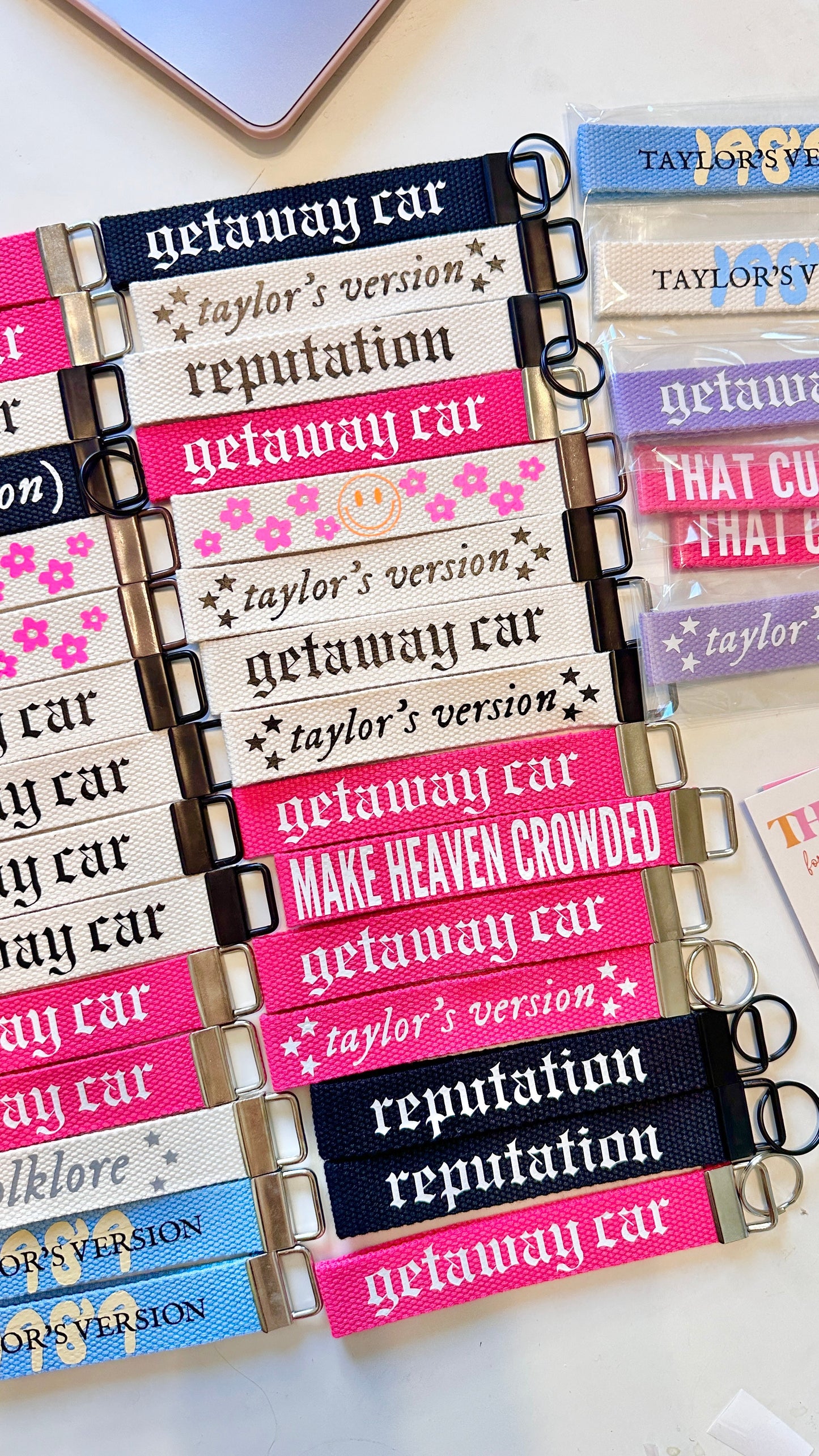 getaway car wristlet (customizable)