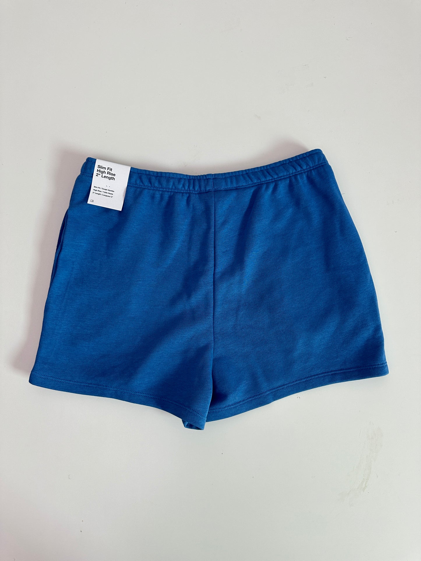 NWT nike high rise sweat shorts (size small)