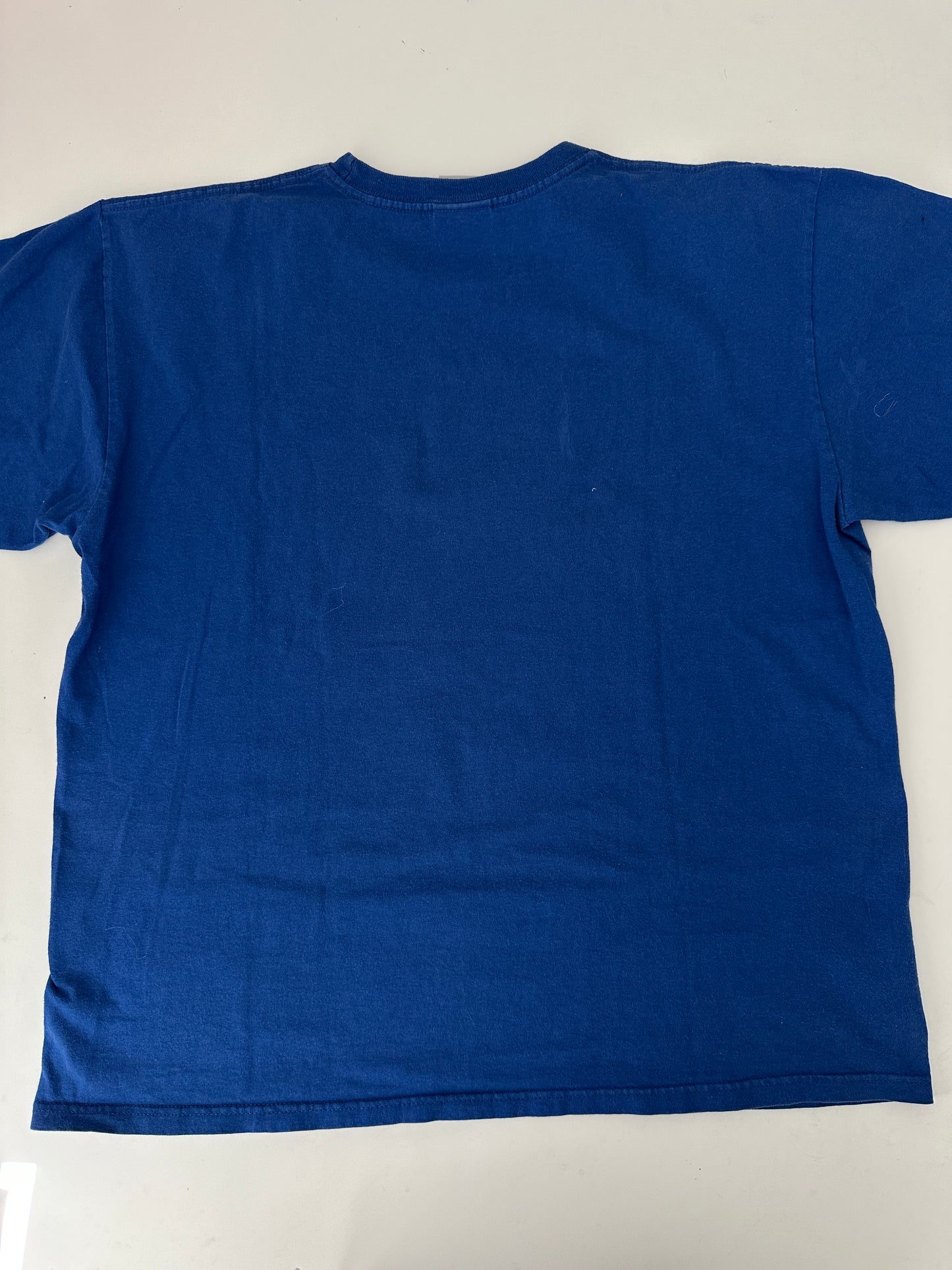 vintage blue nike tee (size large)