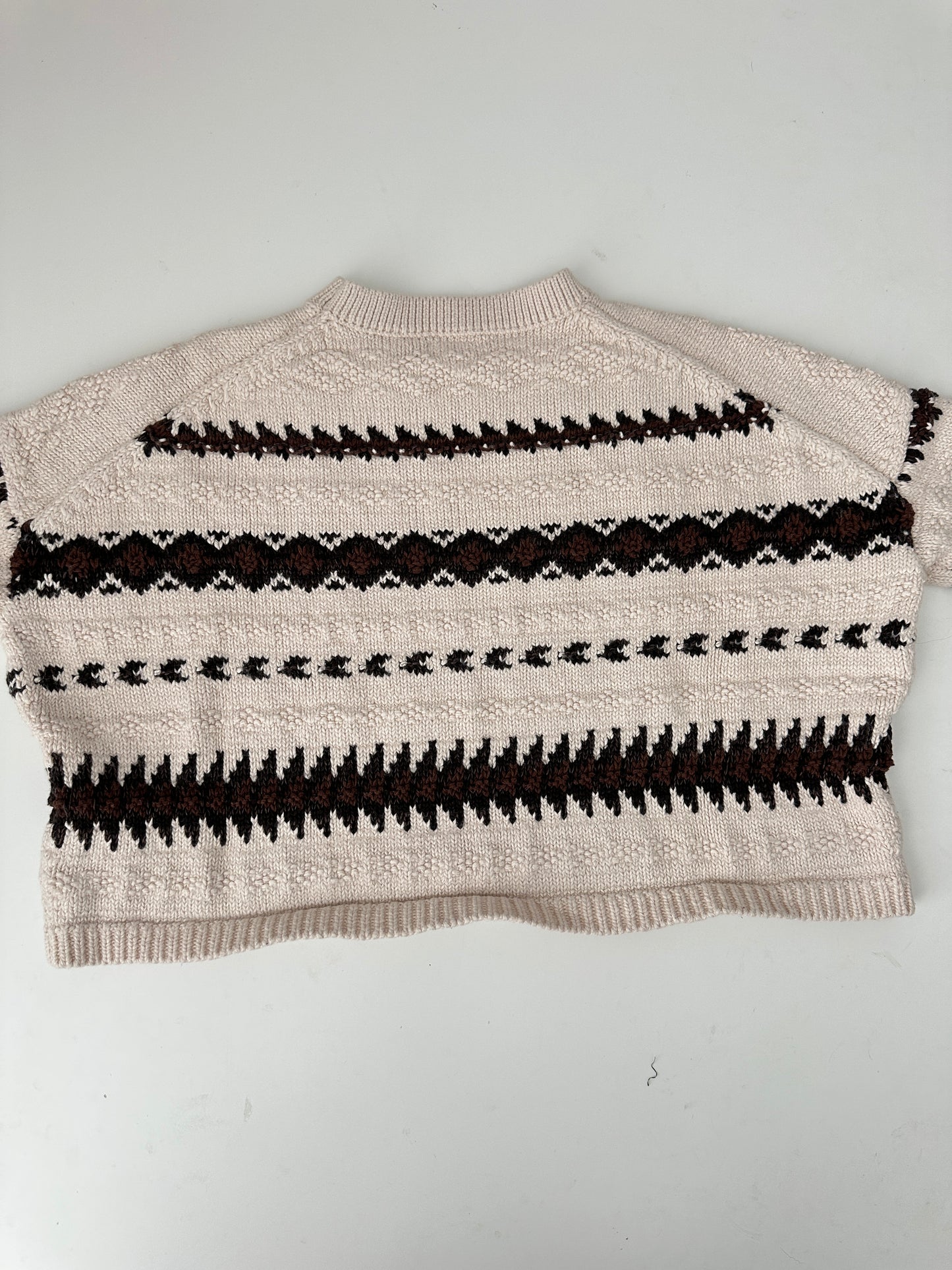 ralph lauren cropped knit sweater (size small)