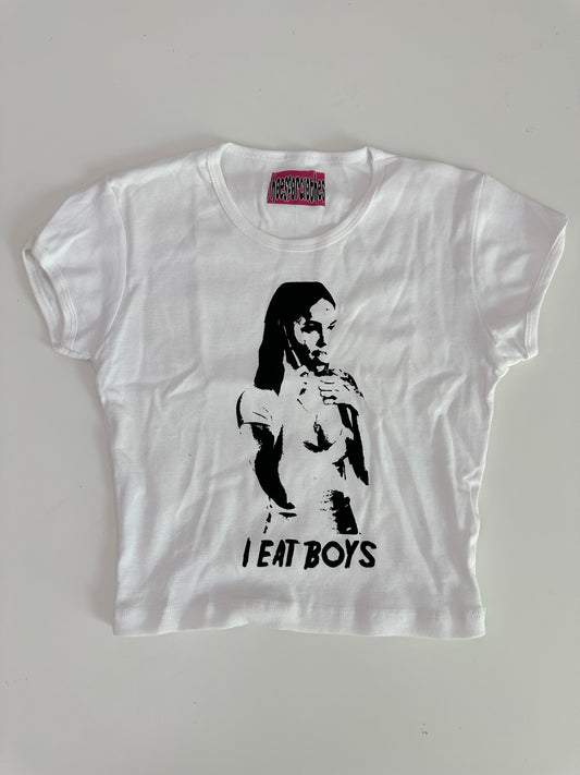 hoesforclothes I I eat boys baby tee (size medium)