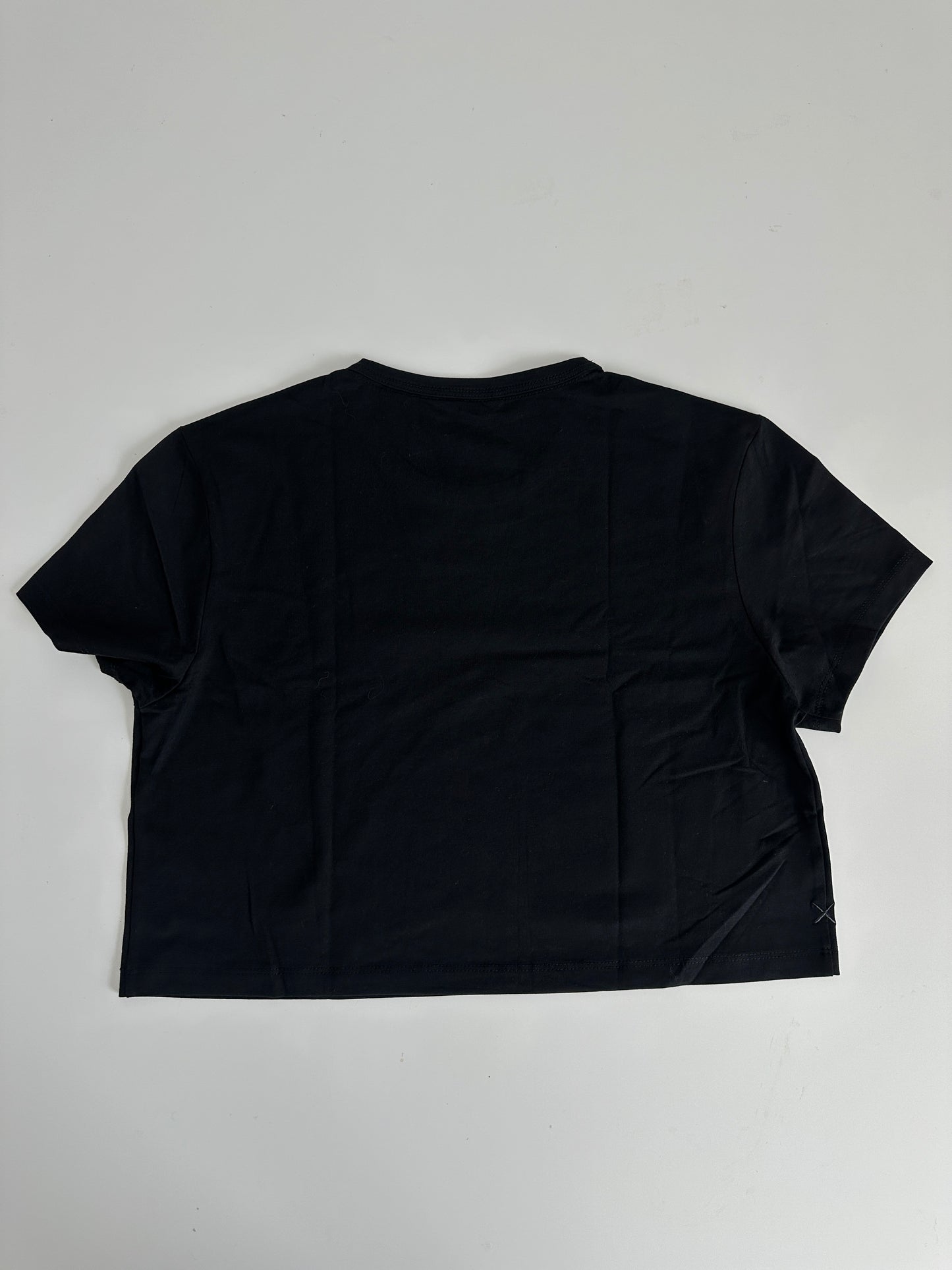 CUTS clothing "almost Friday" cropped tee (size small)