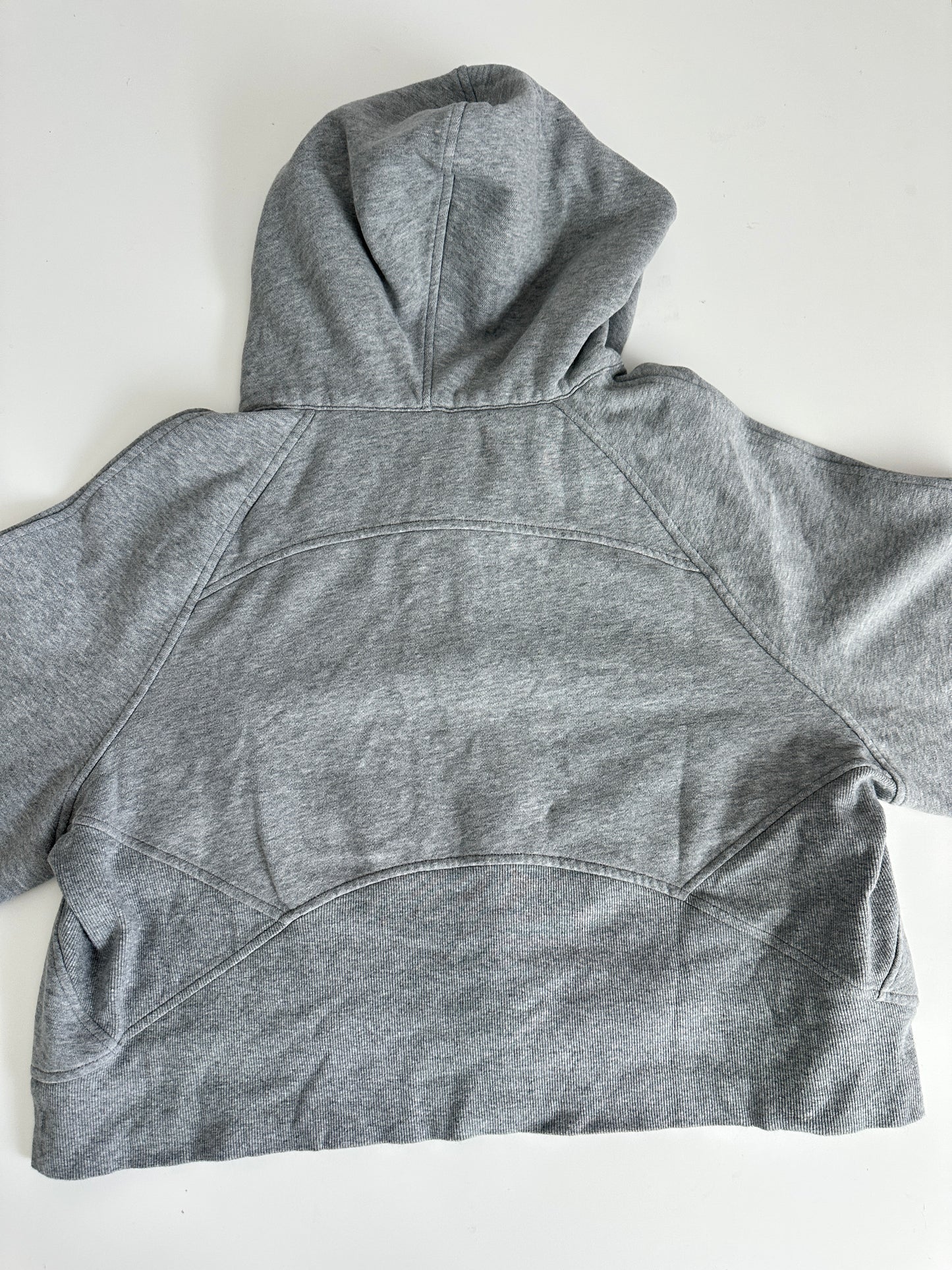 lululemon grey scuba half zip funnel neck (size XL/XXL)