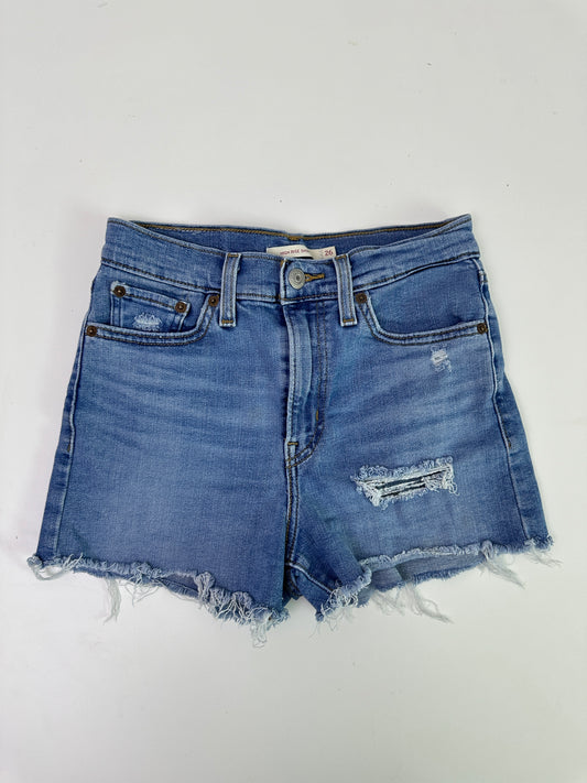 Levi's high rise shorts (size 26)