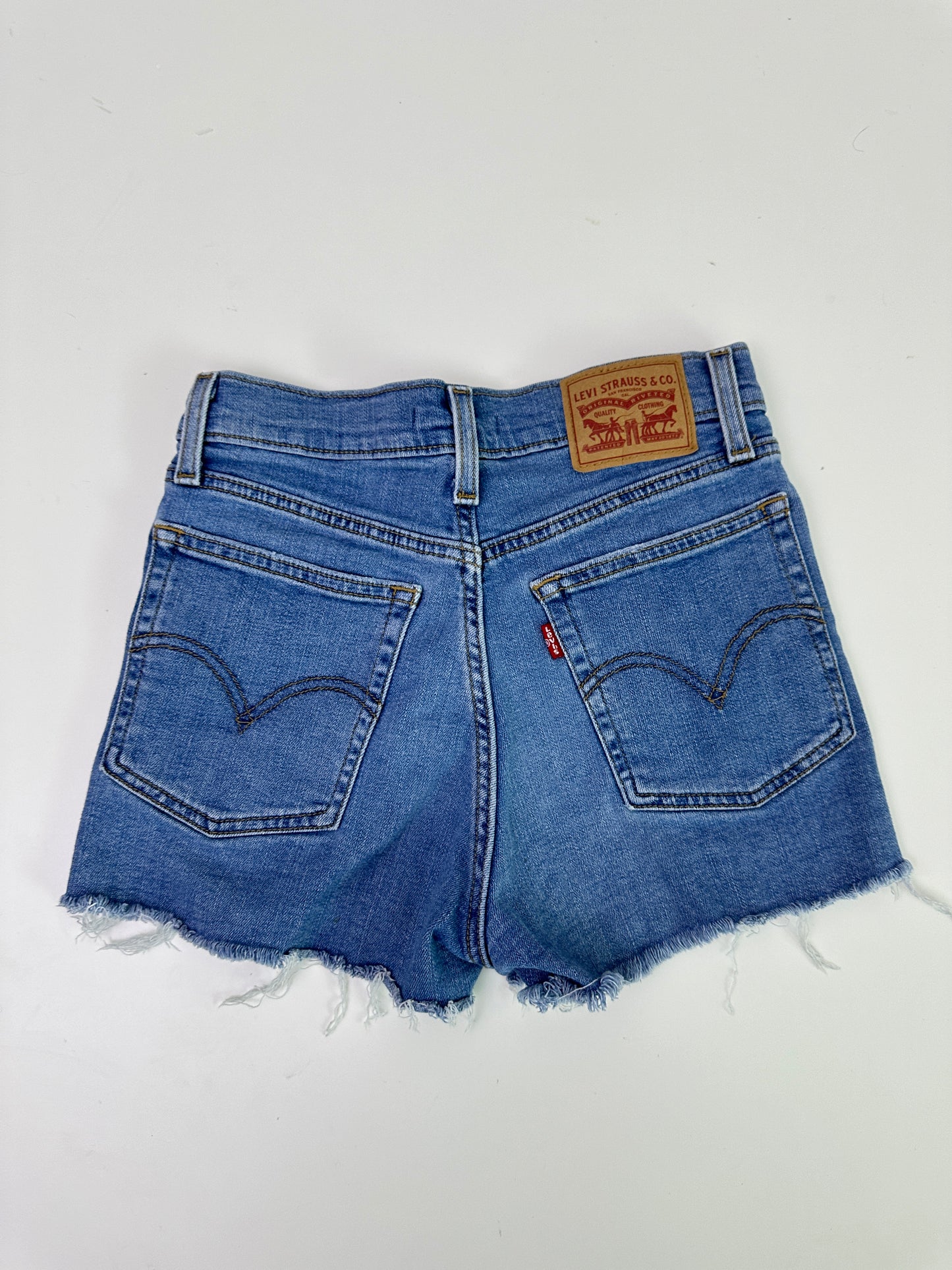 Levi's high rise shorts (size 26)