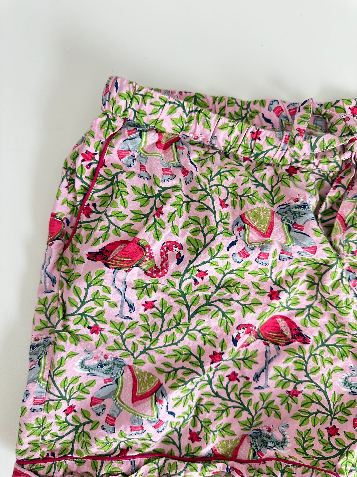 print fresh short pj set (size large)