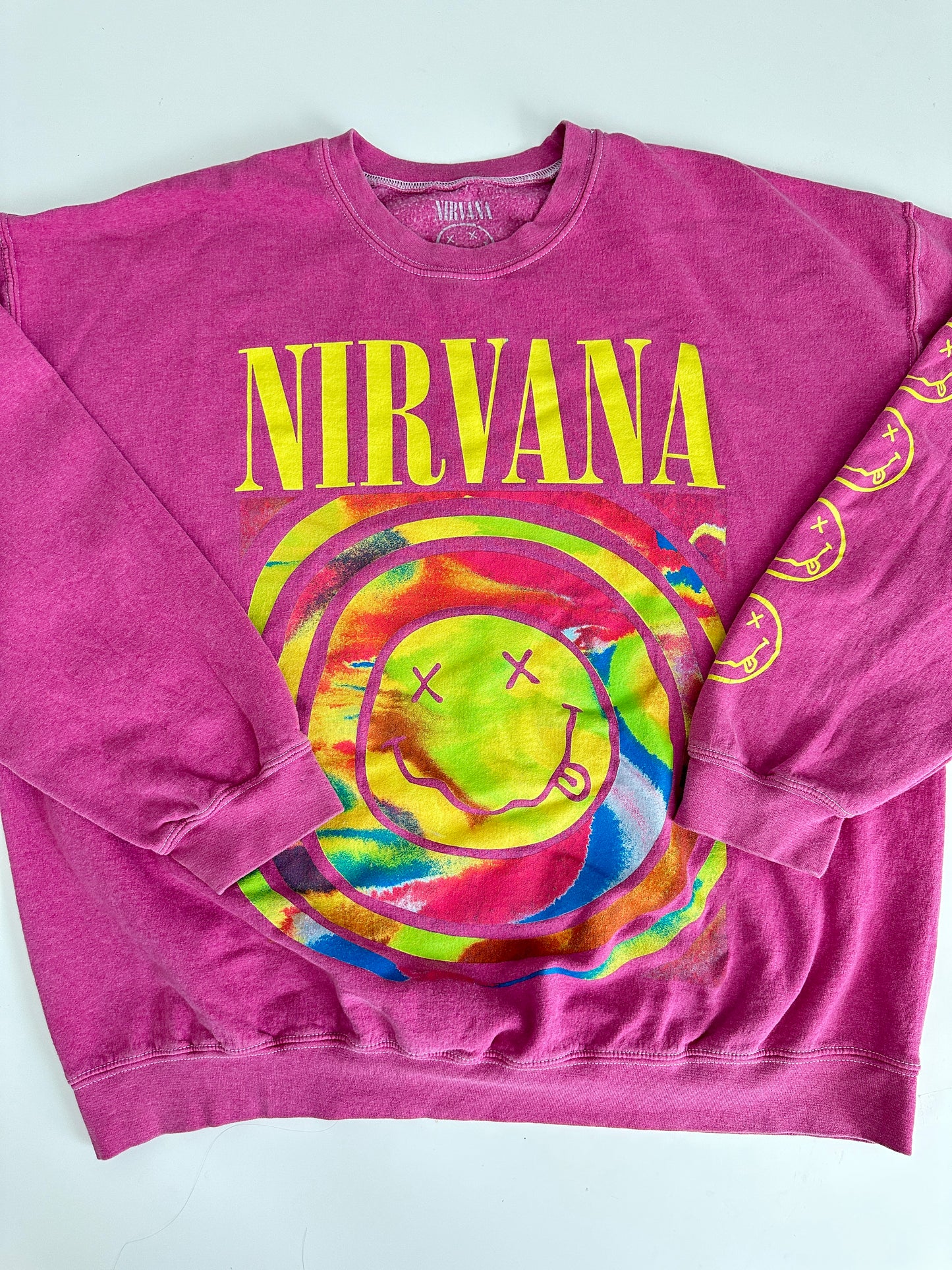 urban outfitters oversized nirvana crewneck (size S/M)