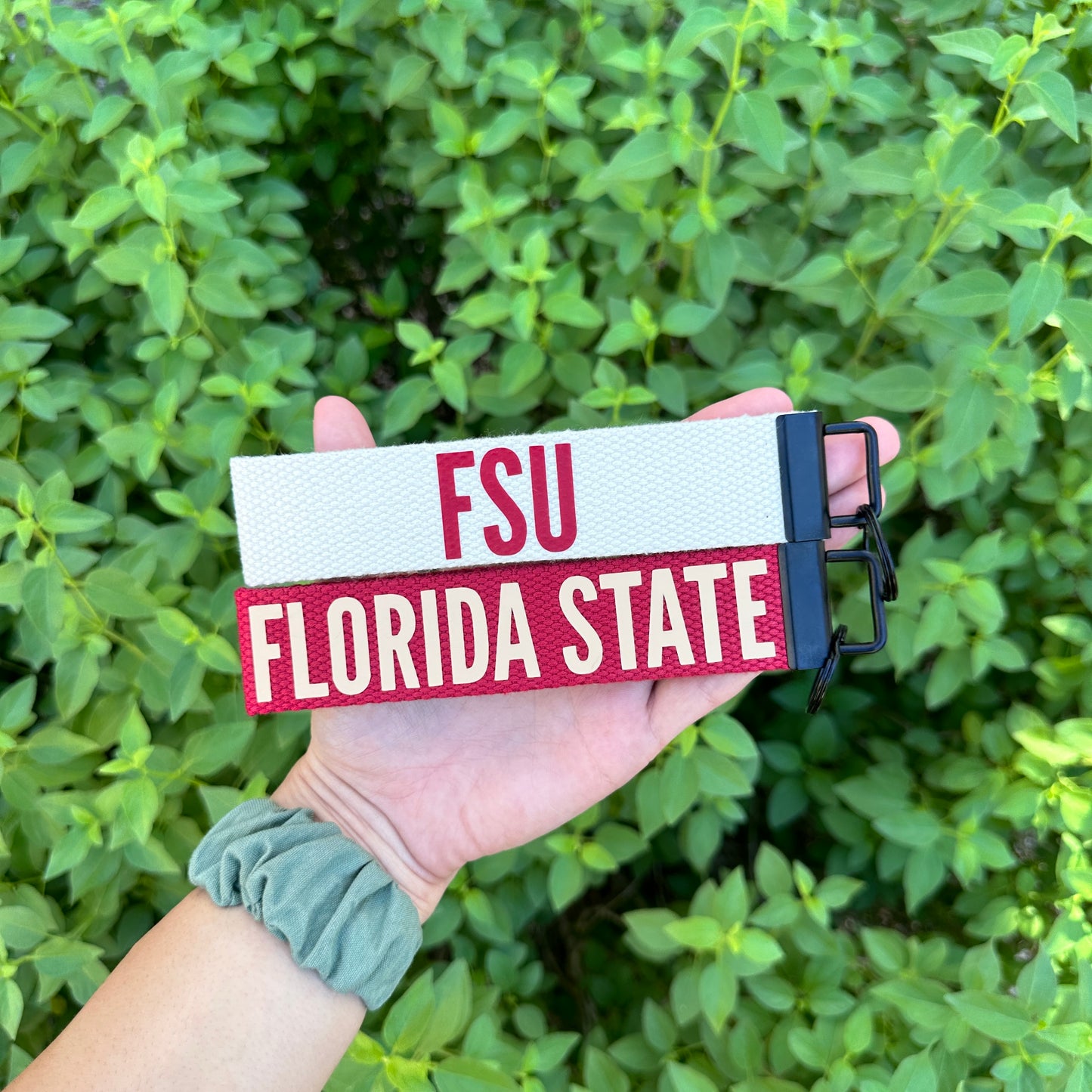 custom college wristlet (any school)