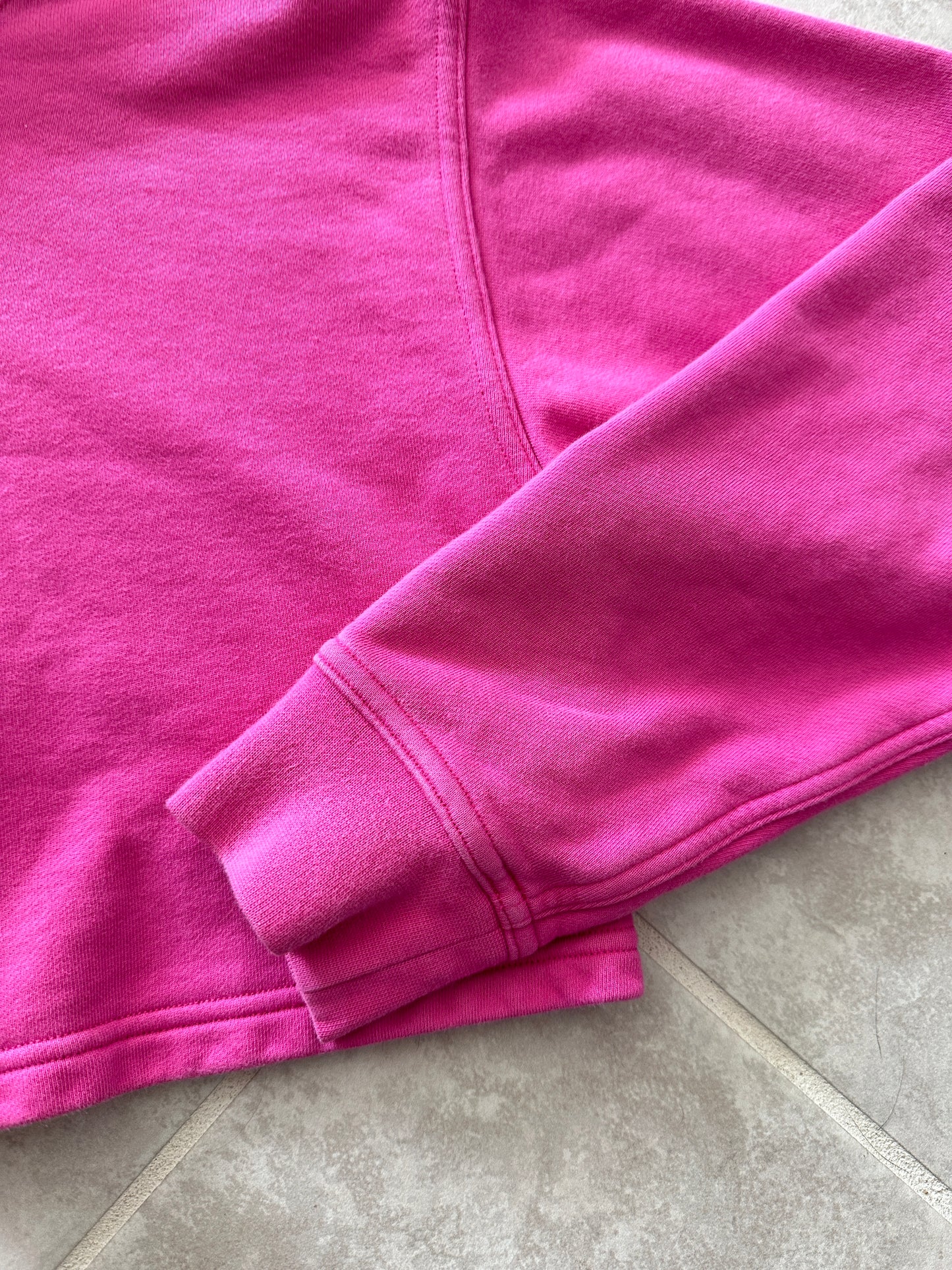 lululemon sonic pink all yours cropped hoodie (size 2)