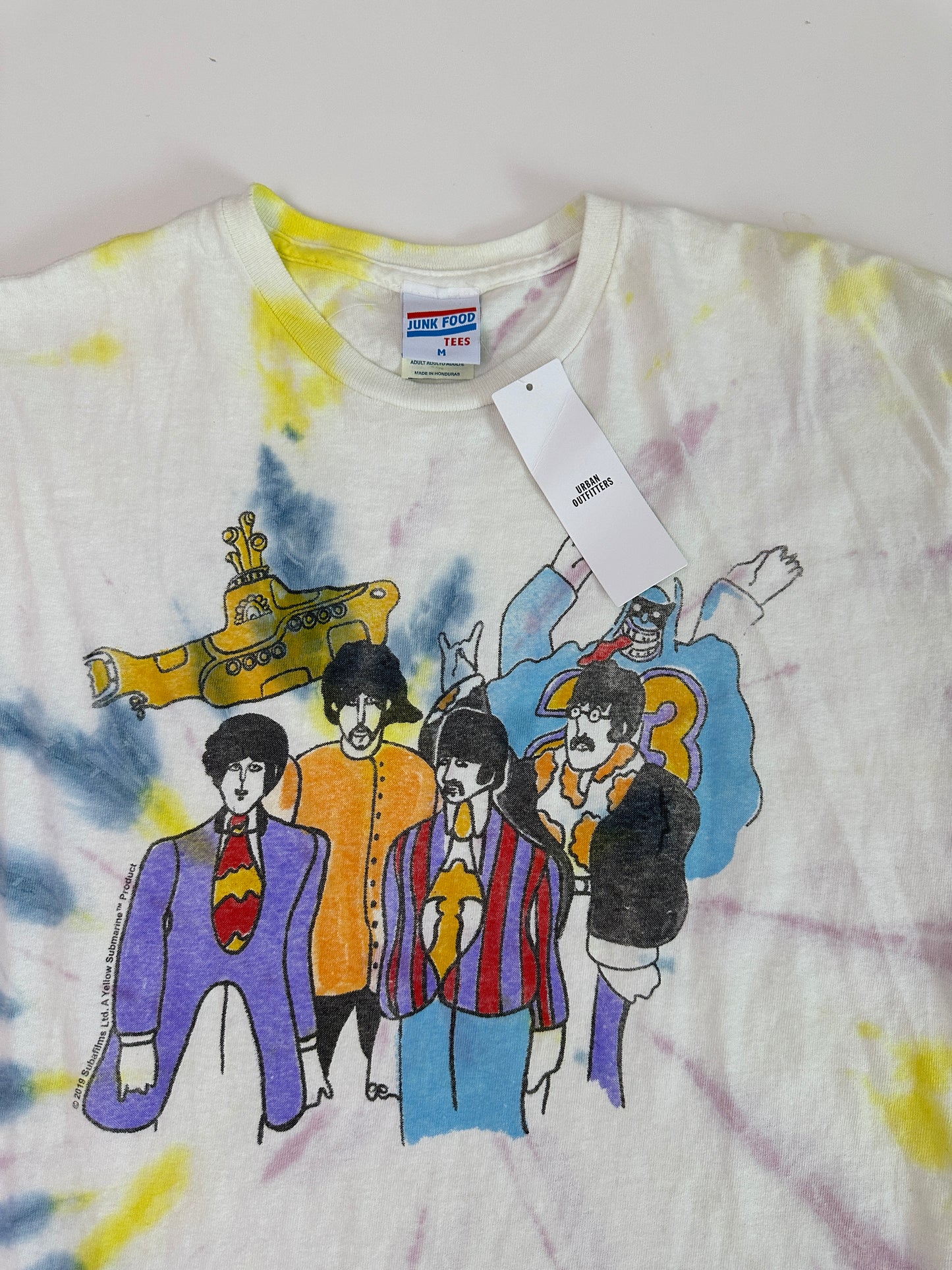 urban outfitters junk food Beatles tee (size medium)