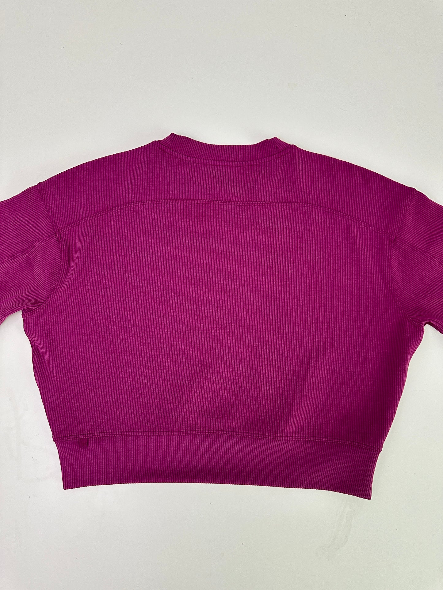 lululemon softstreme ribbed cropped crewneck (size 2)