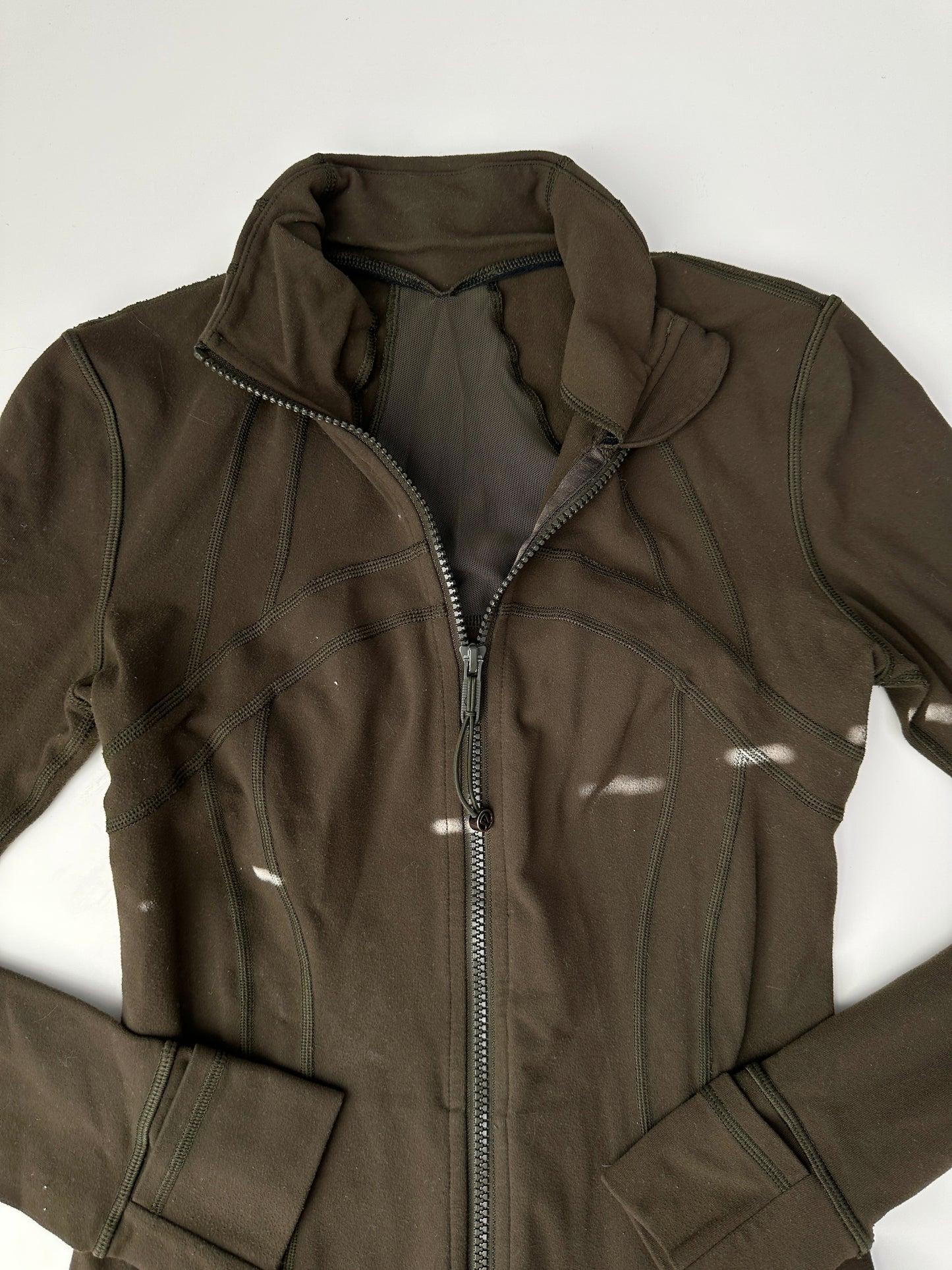 lululemon green define jacket  (size 4)