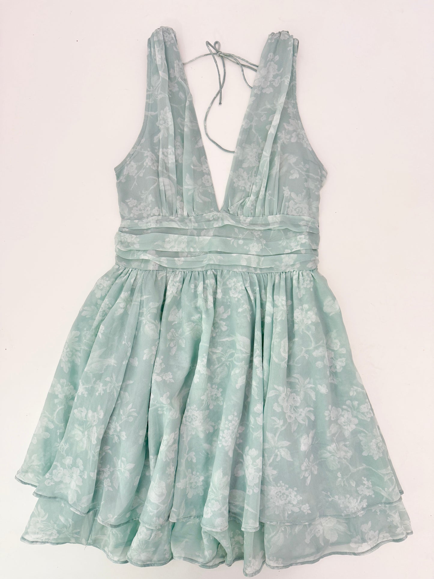 A&F plunge neck mini dress (size small)