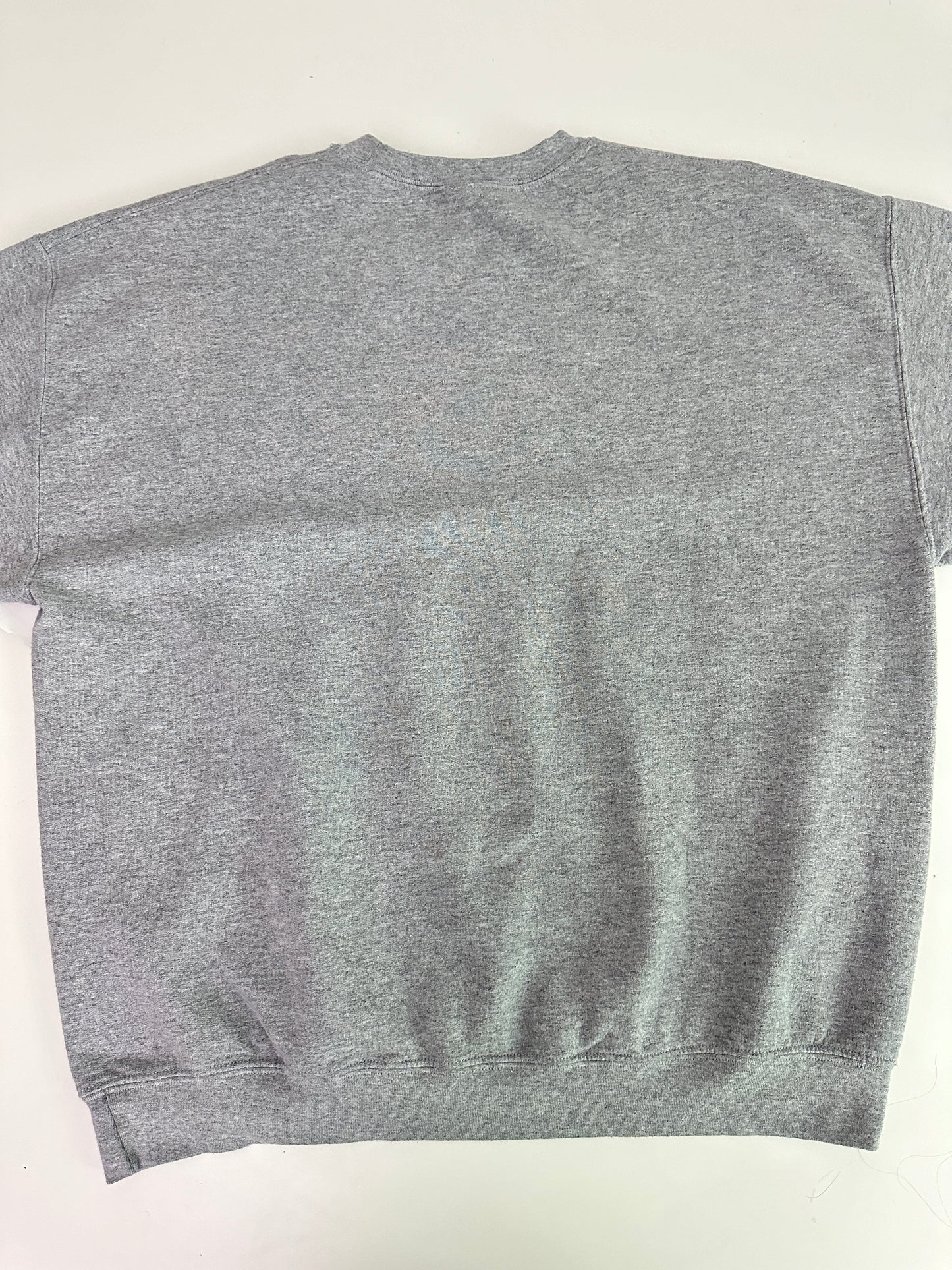 lonely ghost grey and green logo crewneck (size XL)