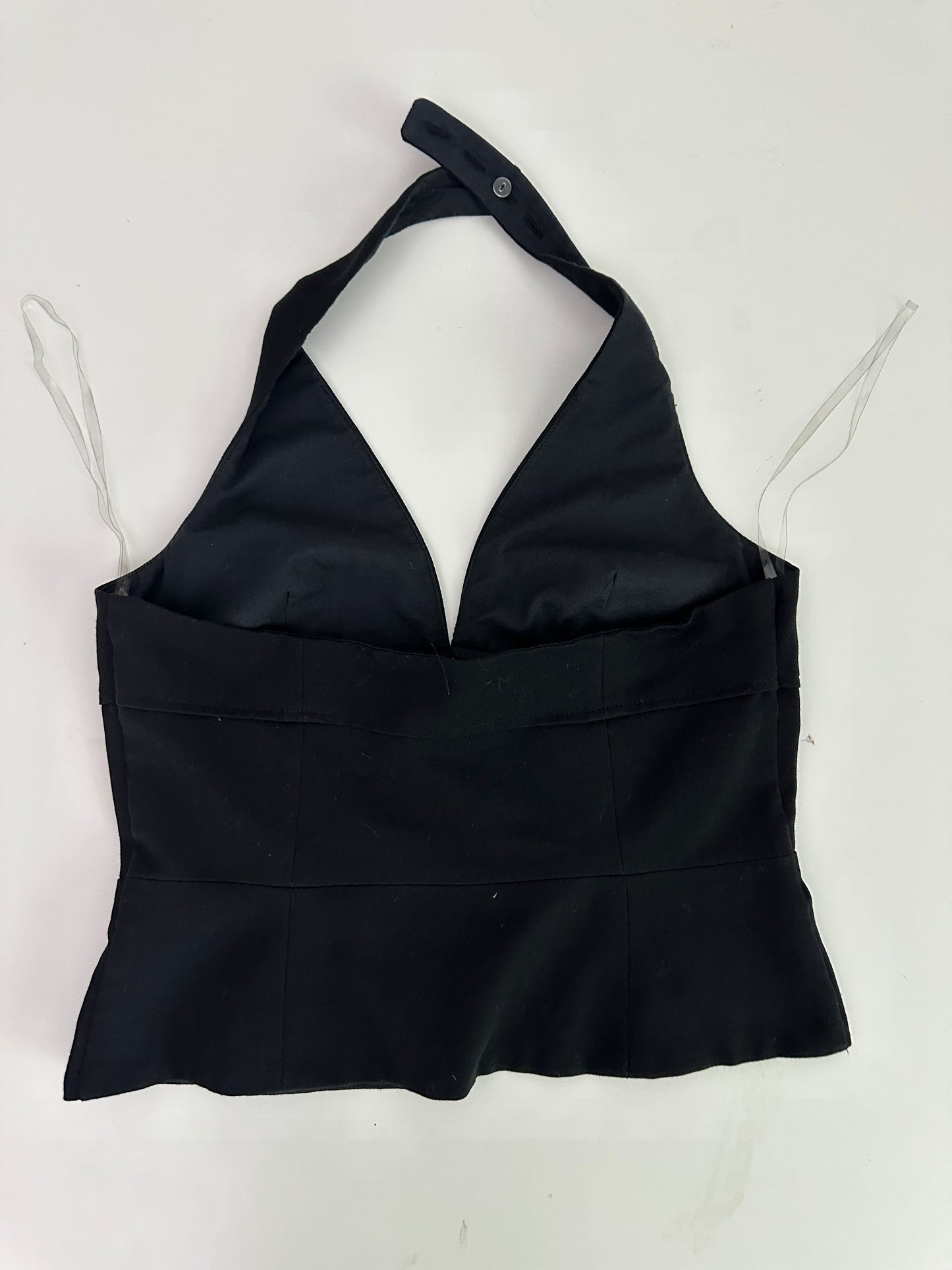 glassons tailored halter top (size 6)