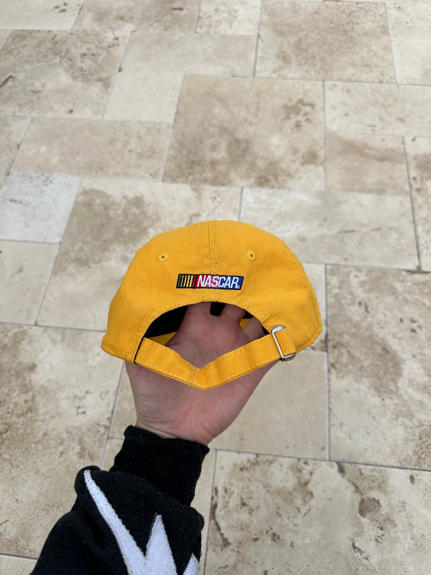 M&M yellow racing hat (youth size)