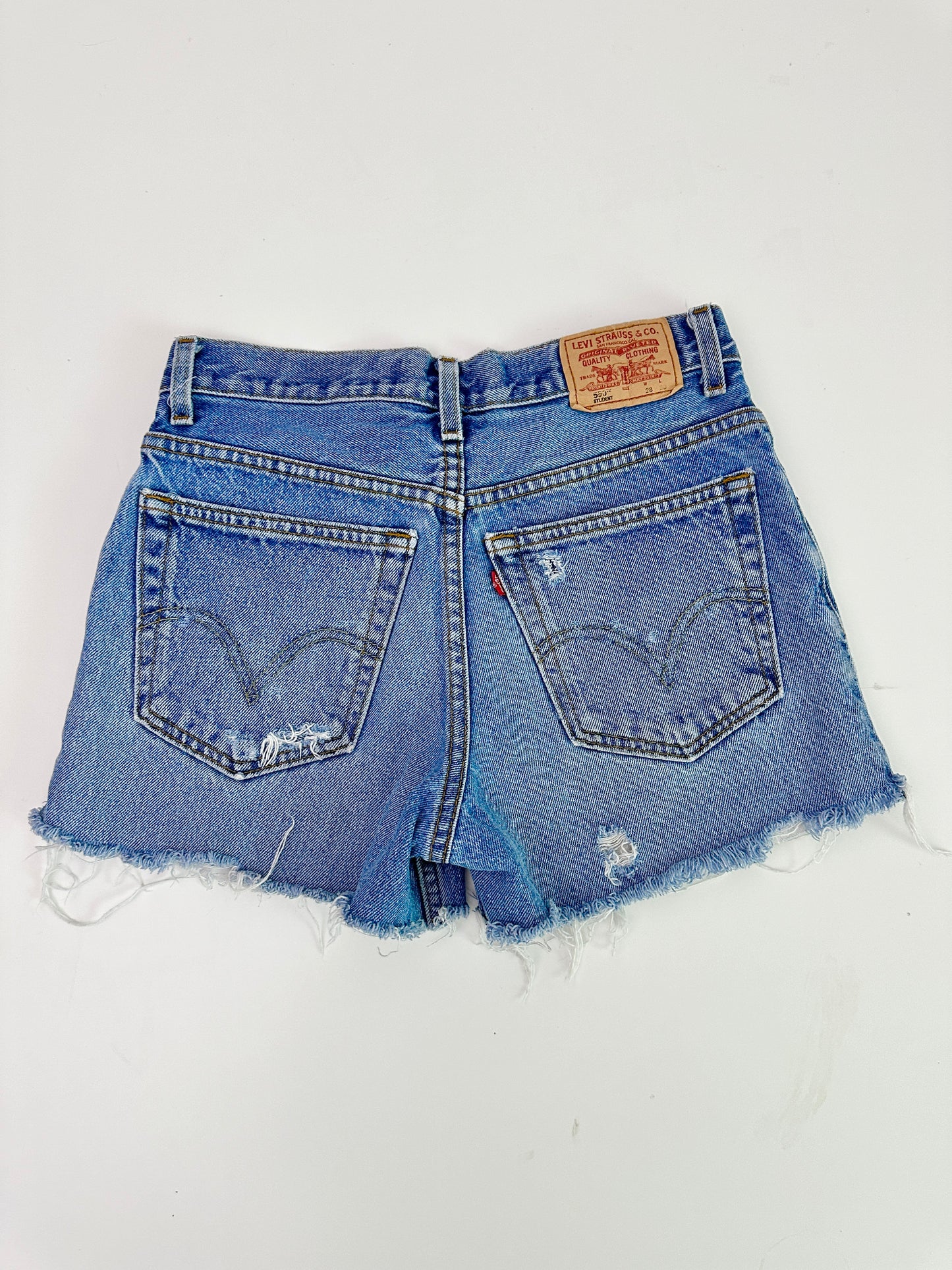 Levi's high rise 515 shorts (size 26" waist)