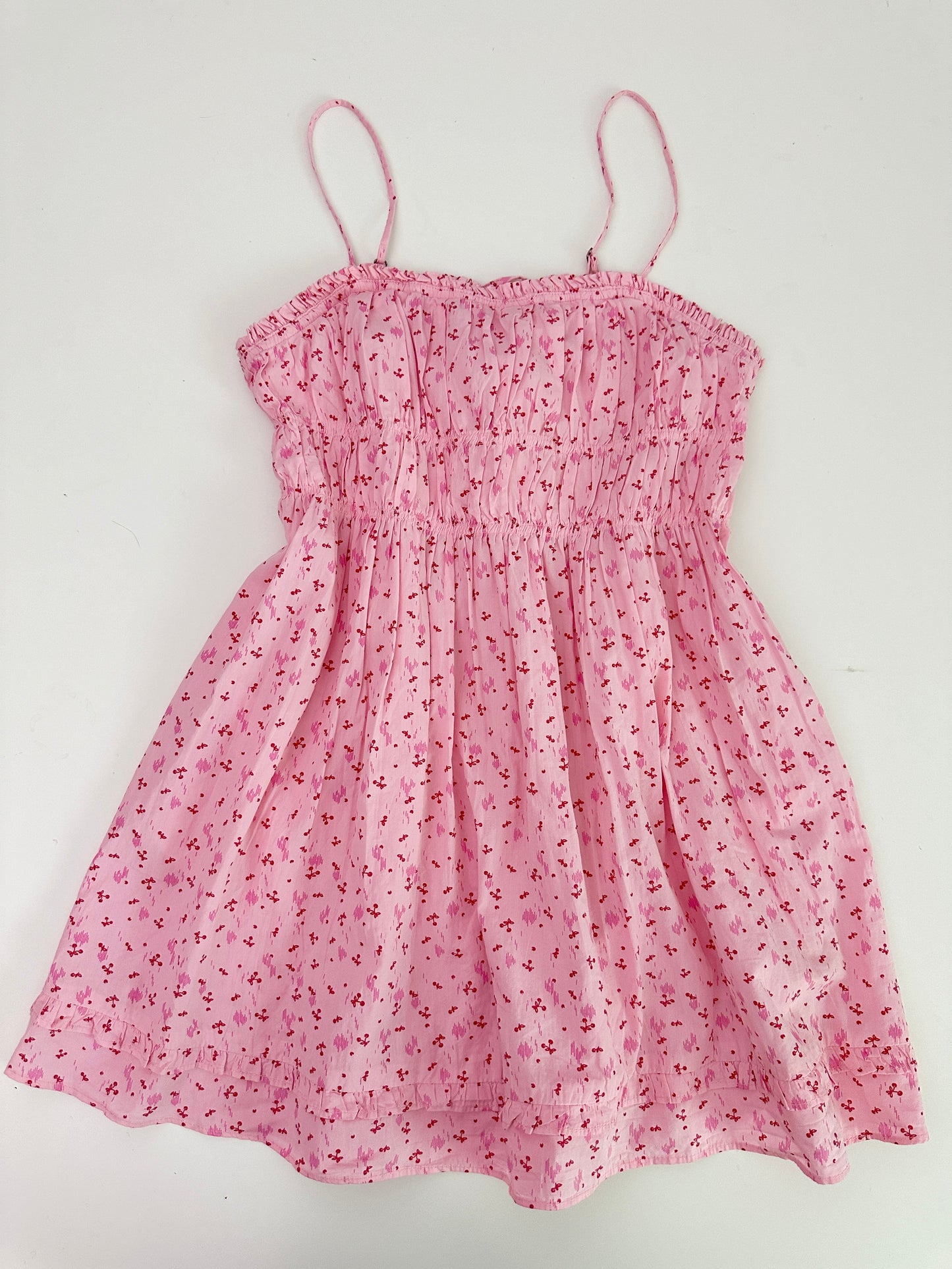 free people pink mini dress (size small)