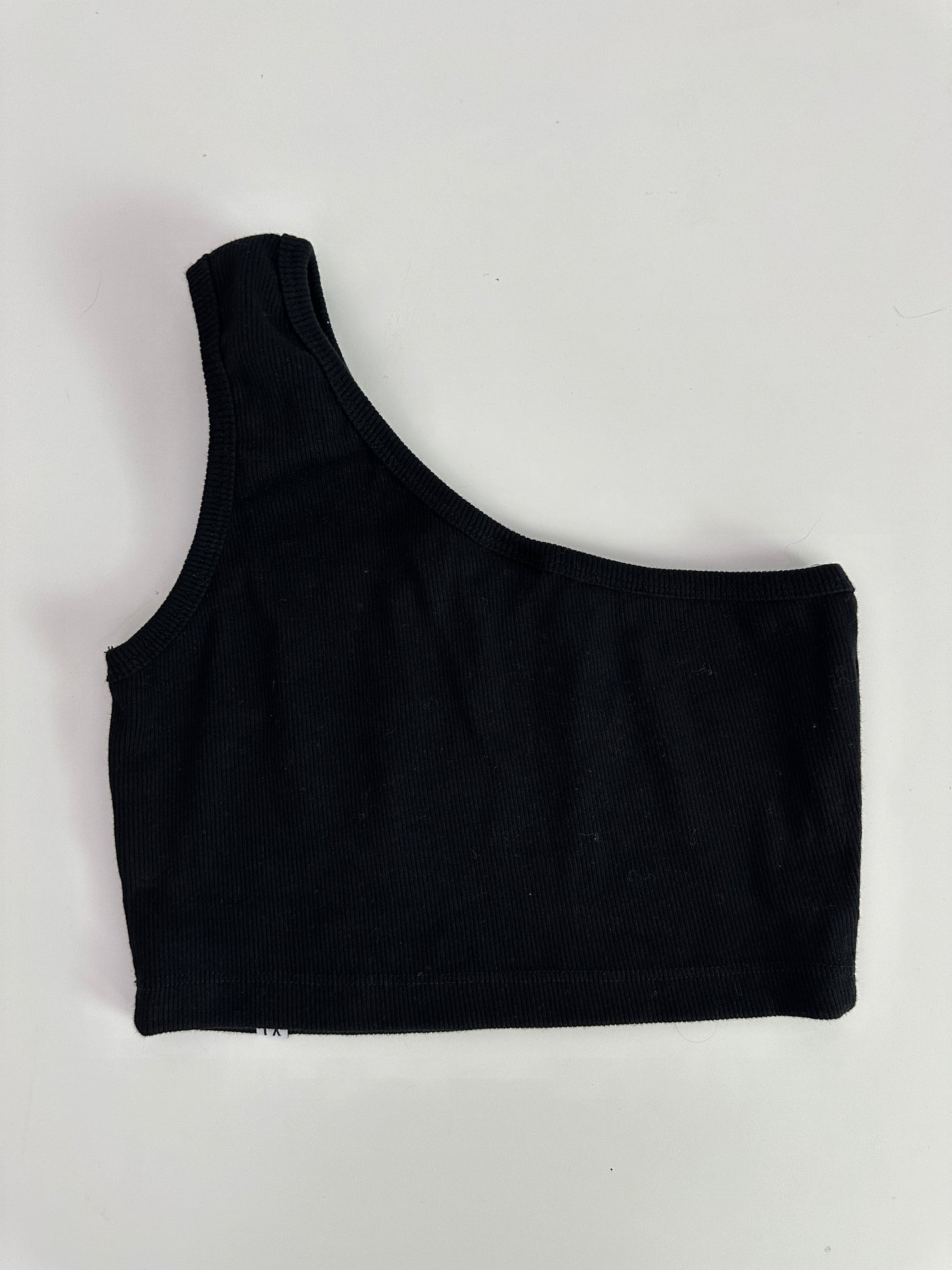 hype & vice one shoulder tank - University of Georgia (size large)