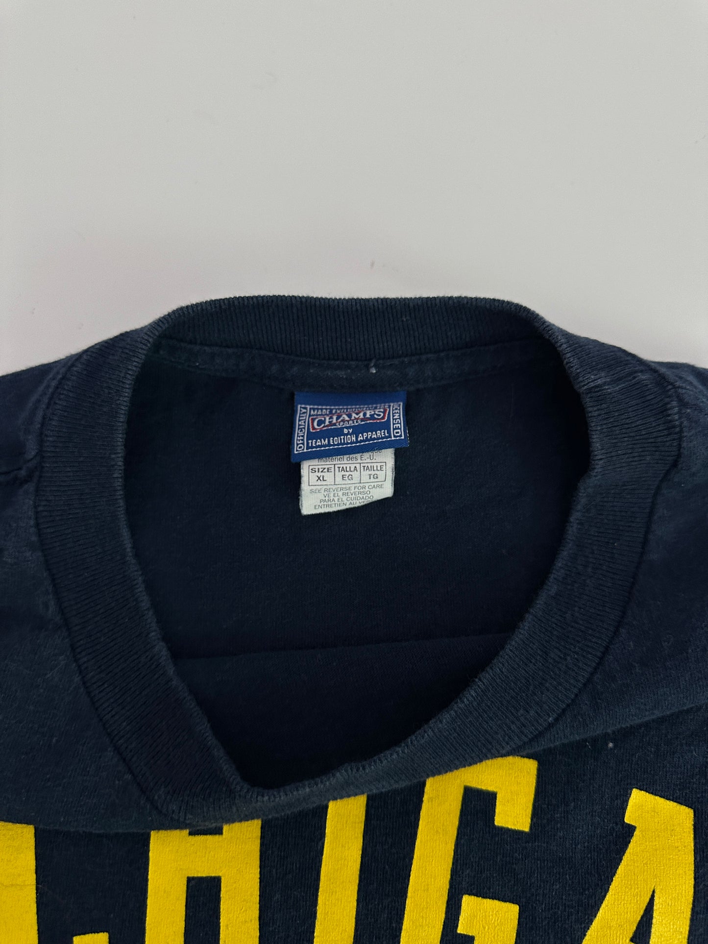 vintage champs tee - University of Michigan (size x-large)