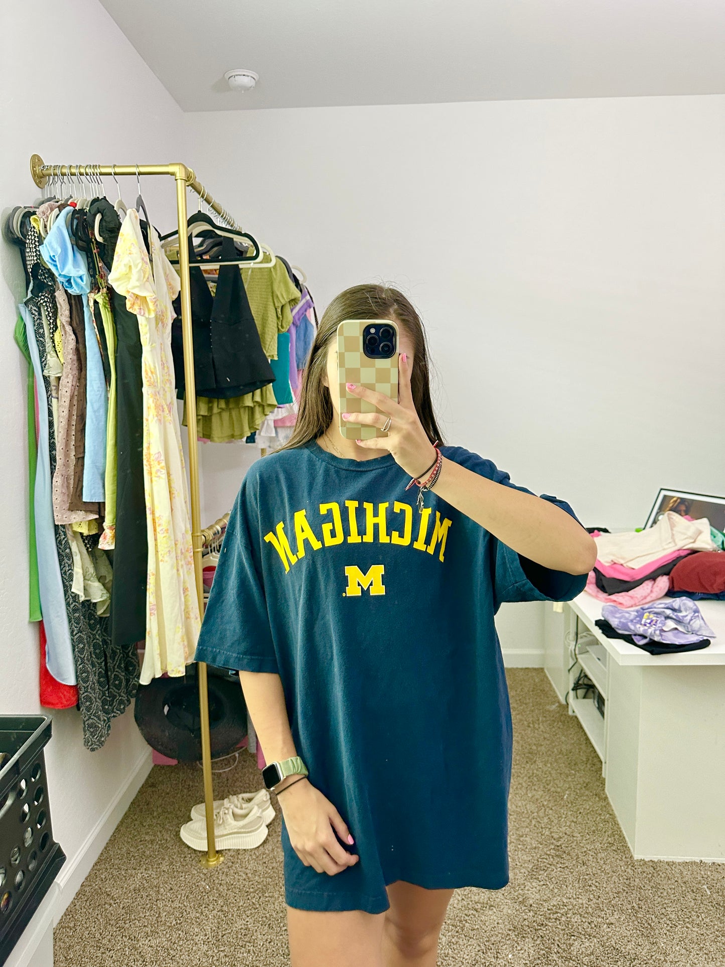 vintage champs tee - University of Michigan (size x-large)