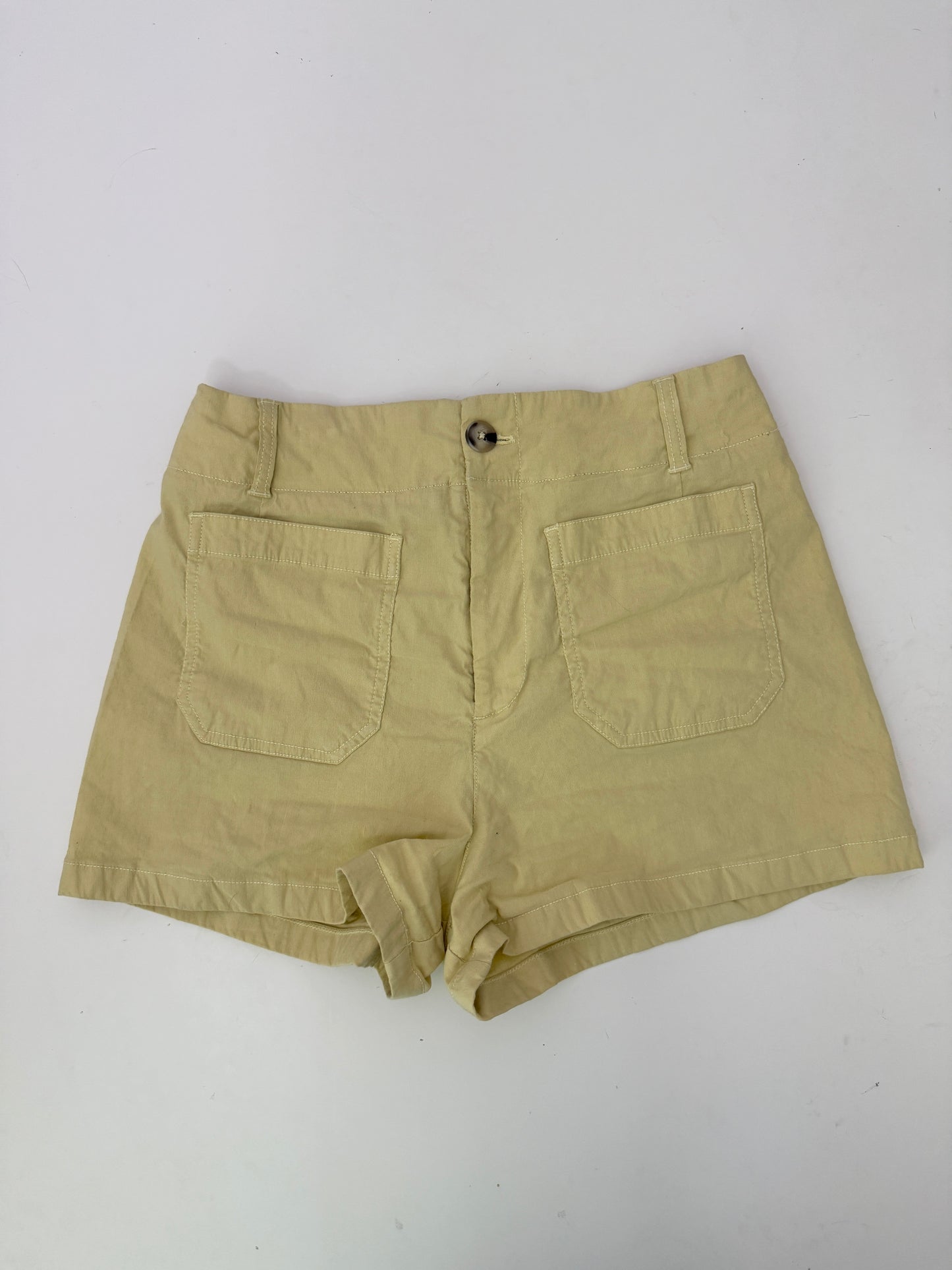 Anthropologie yellow collete shorts (size 29)