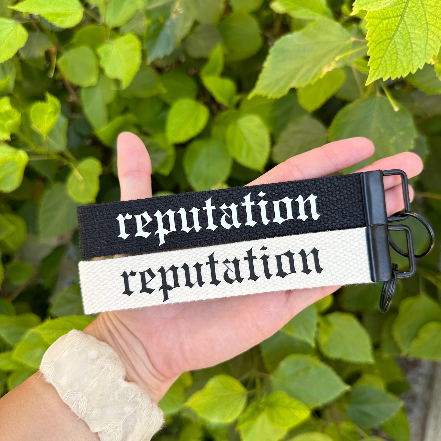 reputation wristlet (customizable)