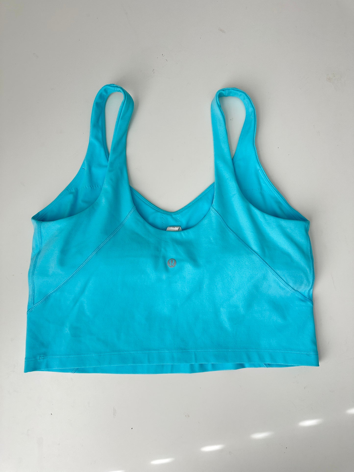 lululemon teal align tank (size 12)