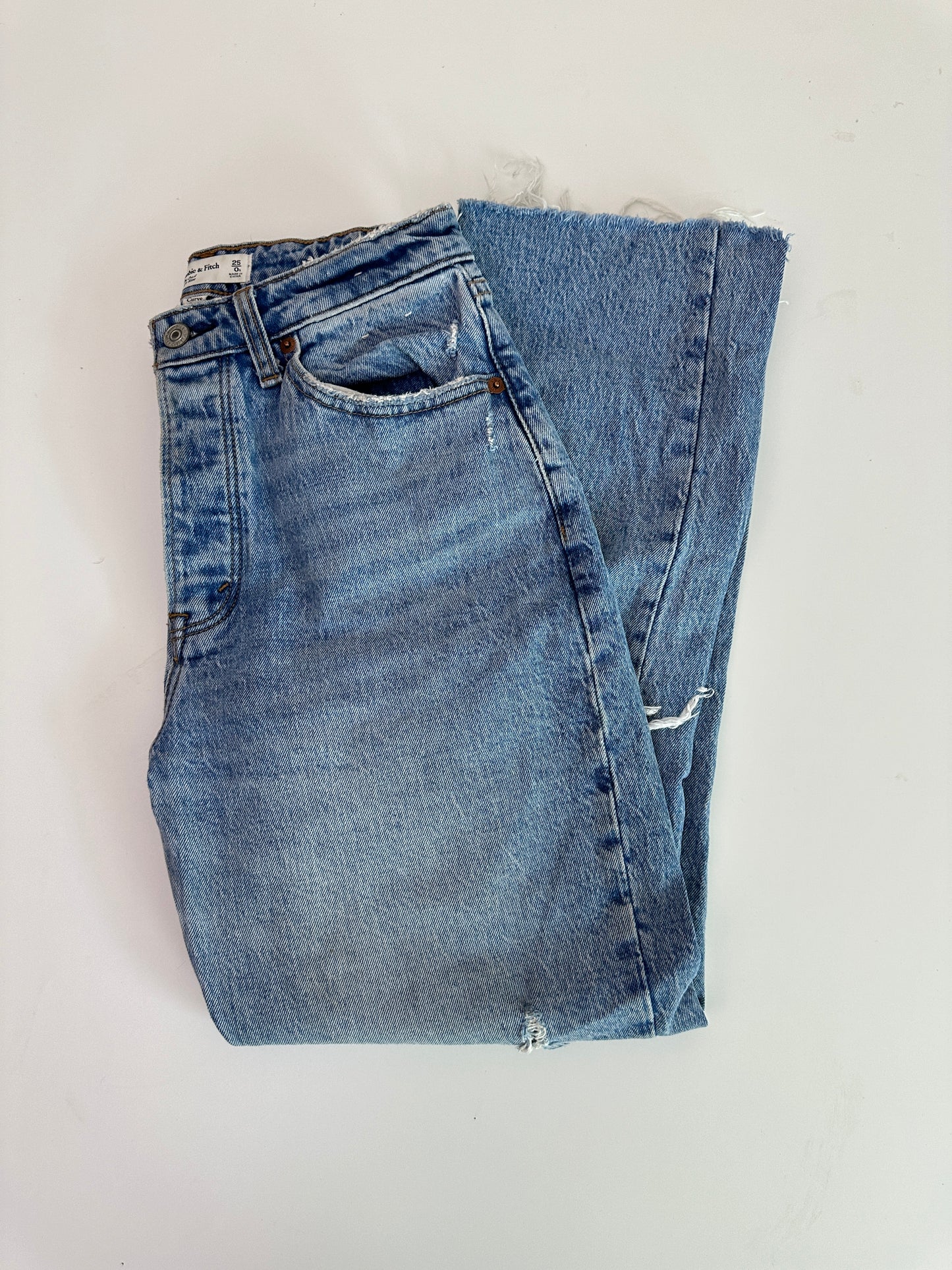 Abercrombie dad jeans - curve love - 0/25R