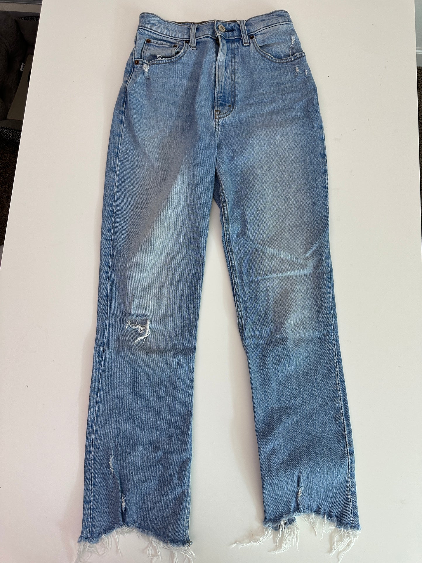 Abercrombie ultra high rise kick flare jeans - 0/25L