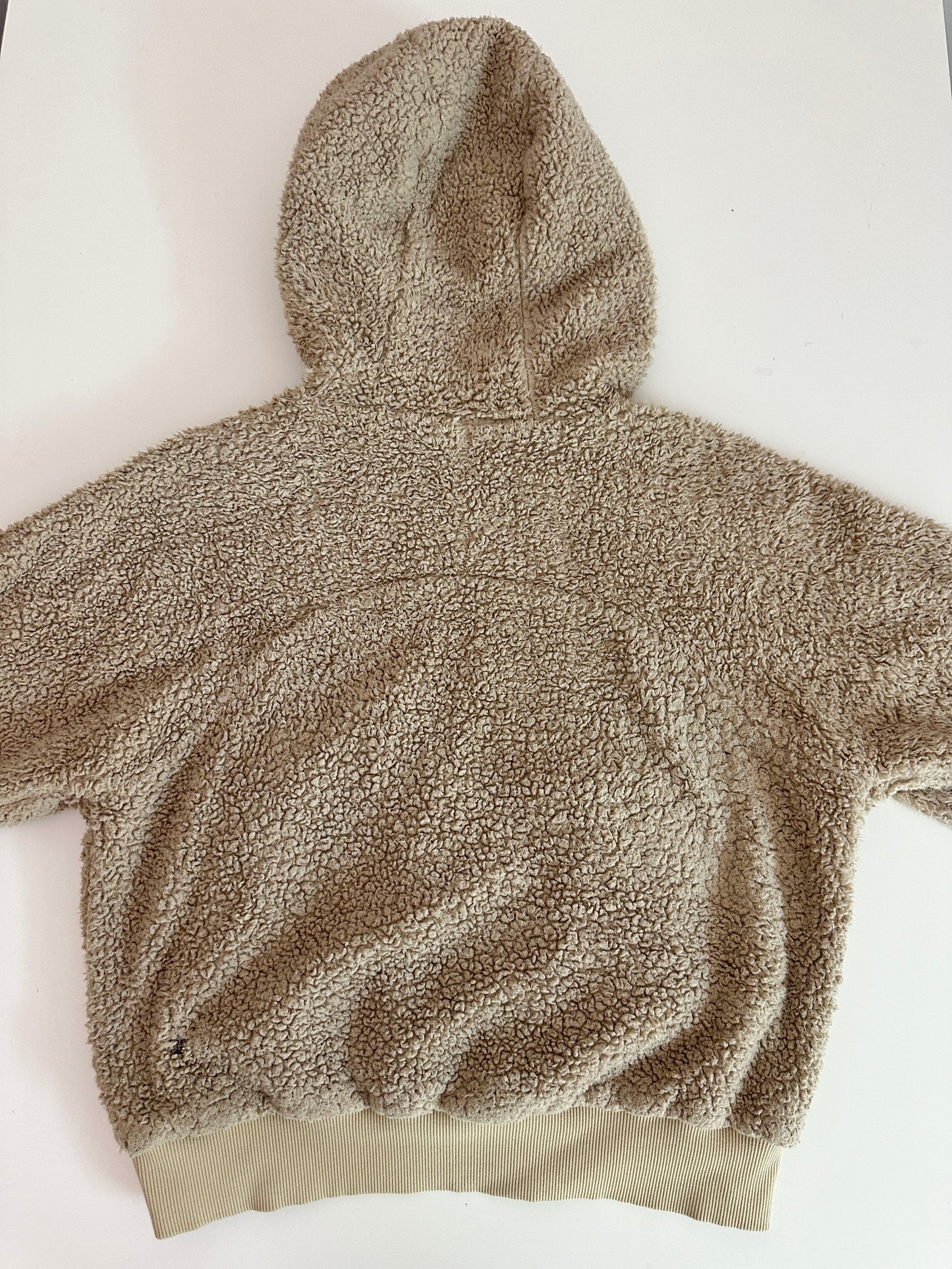 lululemon sherpa scuba half zip hoodie (size 8)