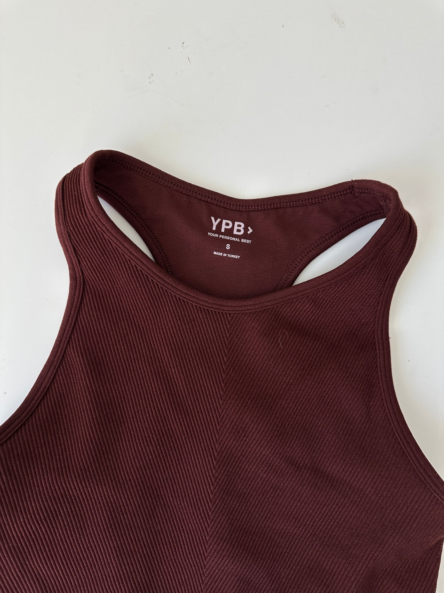 Abercrombie YPB ribbed tank (size small)