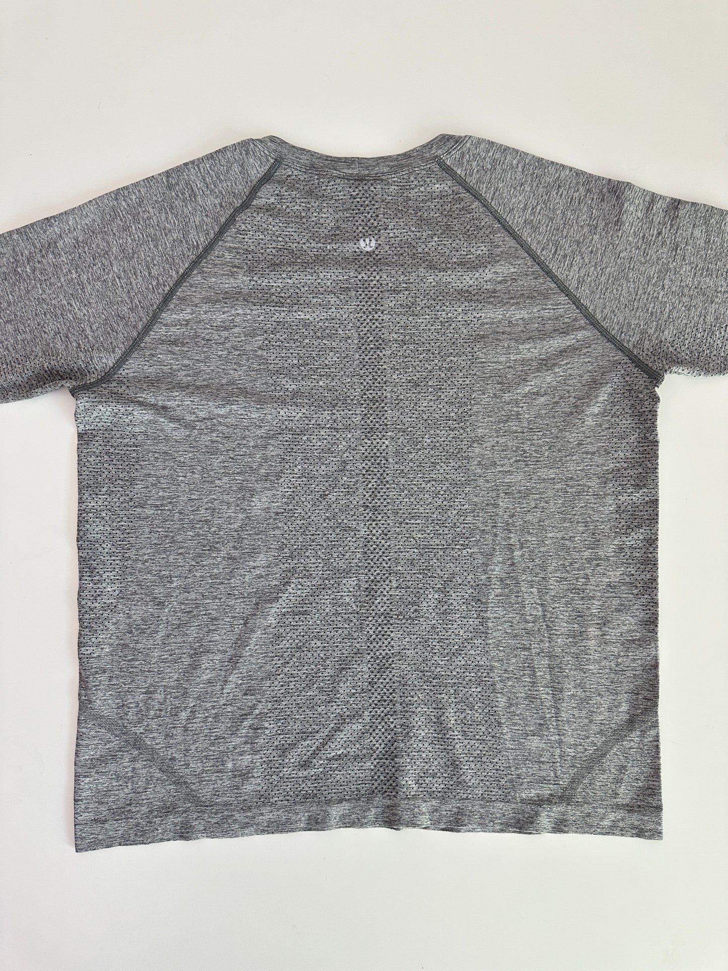 lululemon grey long sleeve swiftly - race length (size 12)