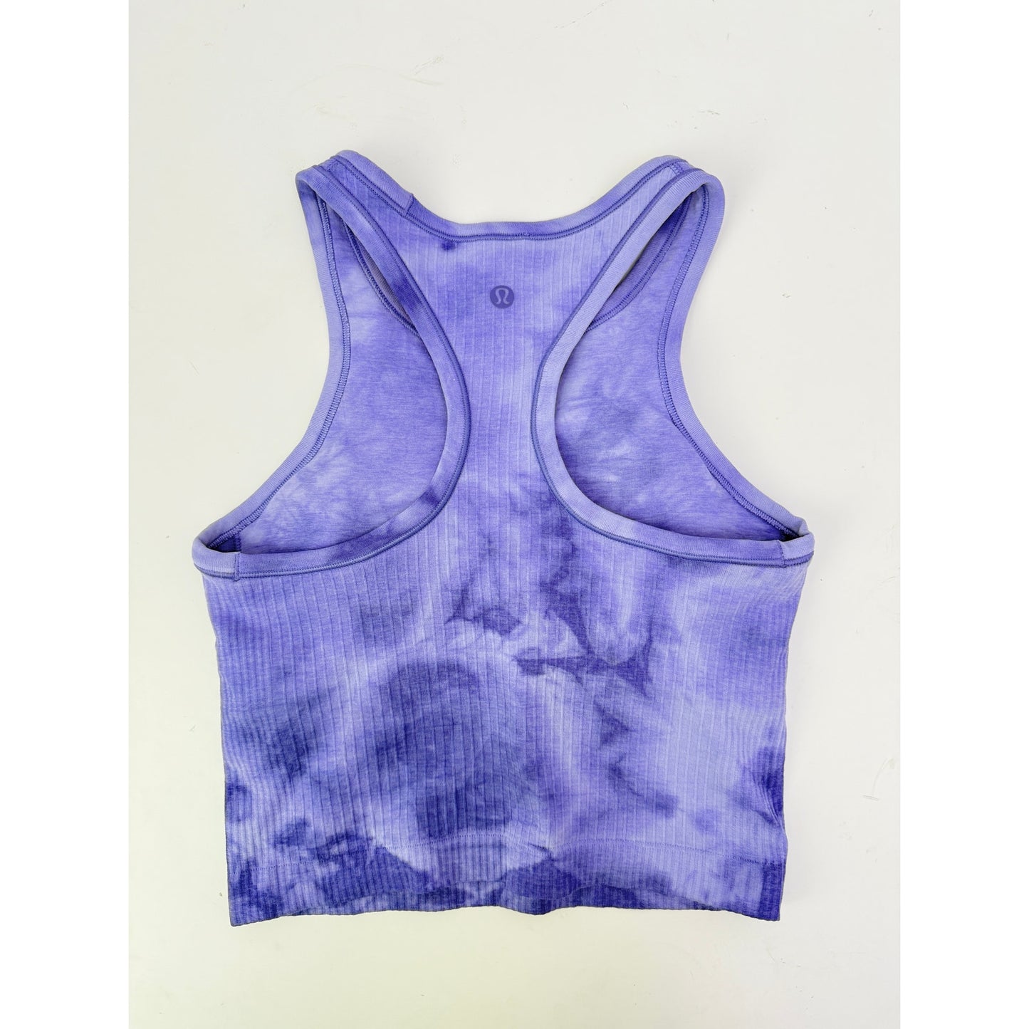 Lululemon Ebb to Street Crop Tank - Purple Tie Dye - Size 4